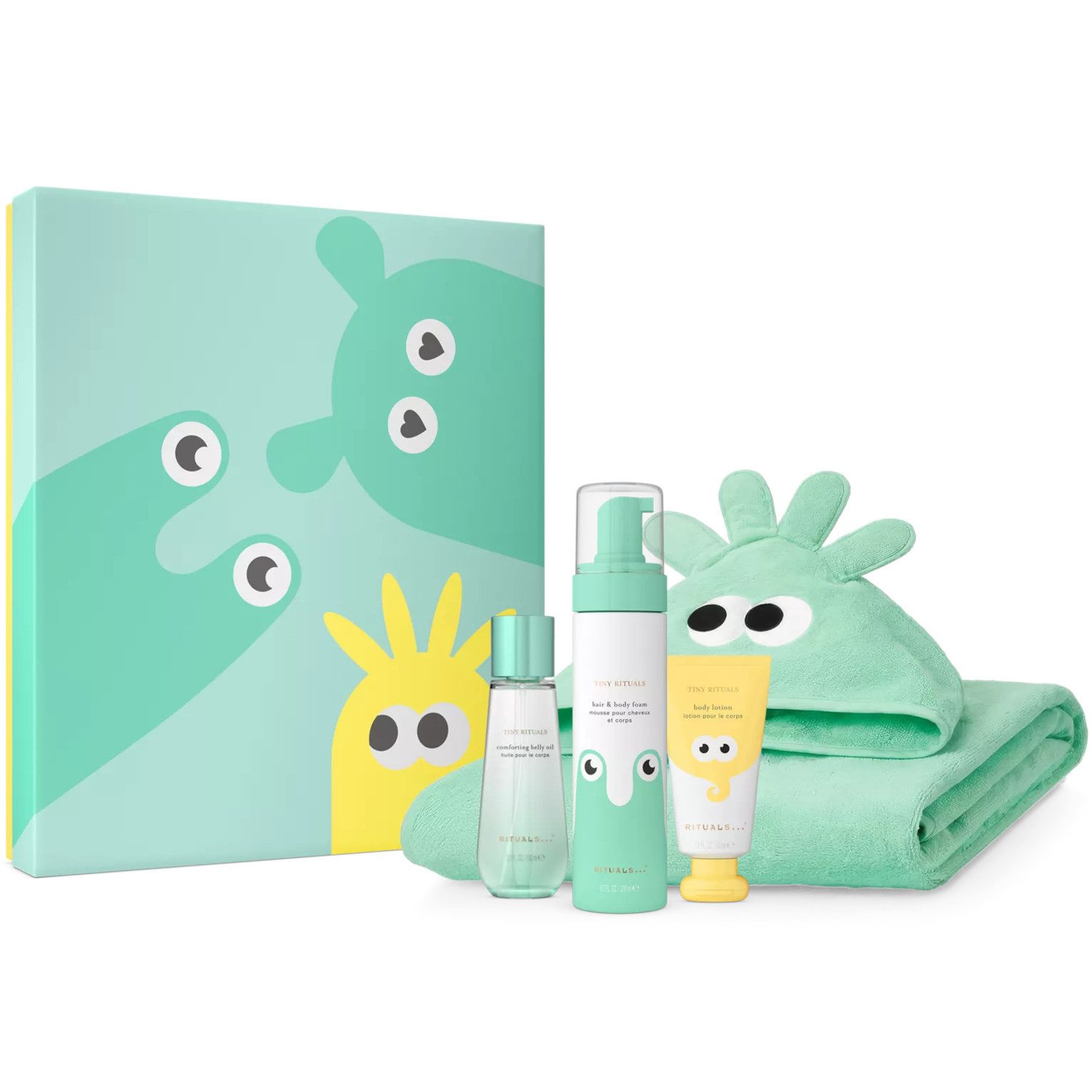 Rituals Pflege-Geschenkset Rituals Tiny Rituals Parent & Baby Gift Set 2026 – 4-tlg. Geschenkset, 4-tlg., 4-tlg. Geschenkset Eltern & Baby