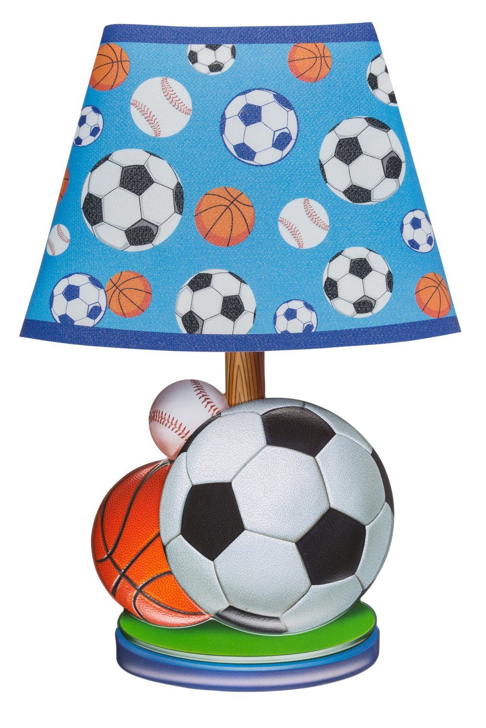 Idena Wandsticker Idena 31255 - LED Wandsticker Lampe Fußball, mit Lichtsen günstig online kaufen