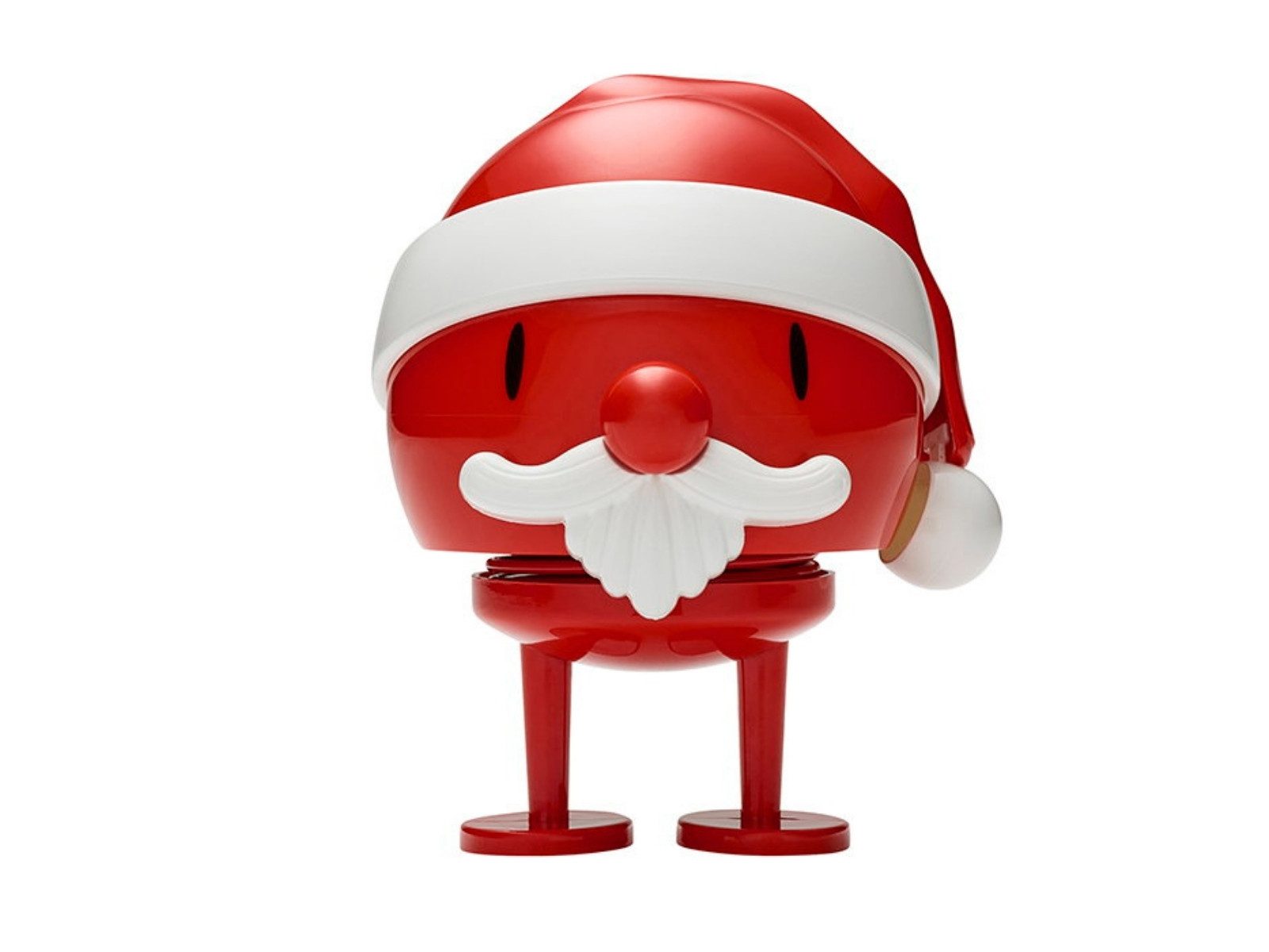 HOPTIMIST Dekofigur Santa Claus Bumble M red 10,5cm