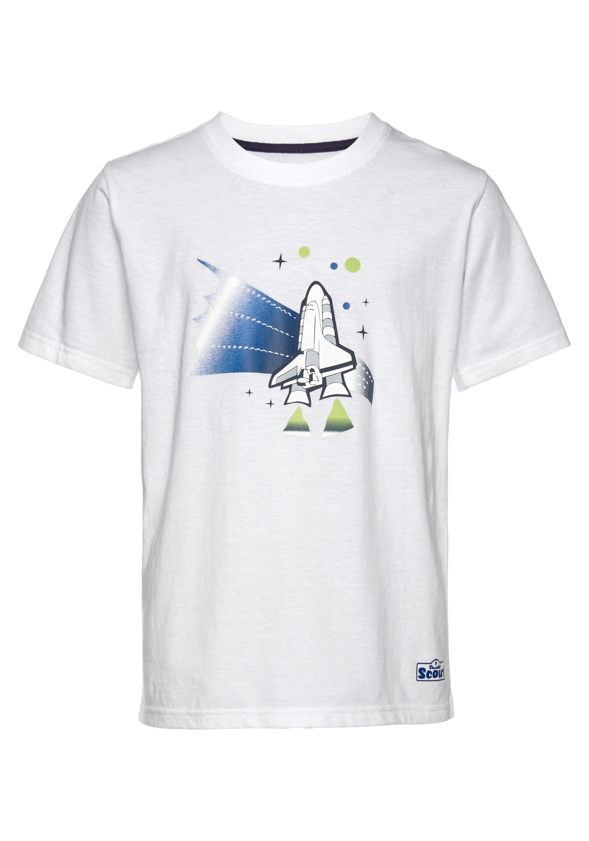 (Packung, Bio-Baumwolle T-Shirt aus Scout SPACE 2er-Pack)