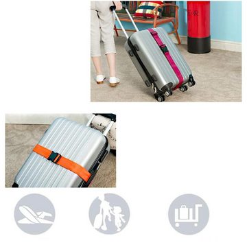 Lubgitsr Koffer Premium Koffergurt-Besonders Auffällig und Sicher-Kofferband