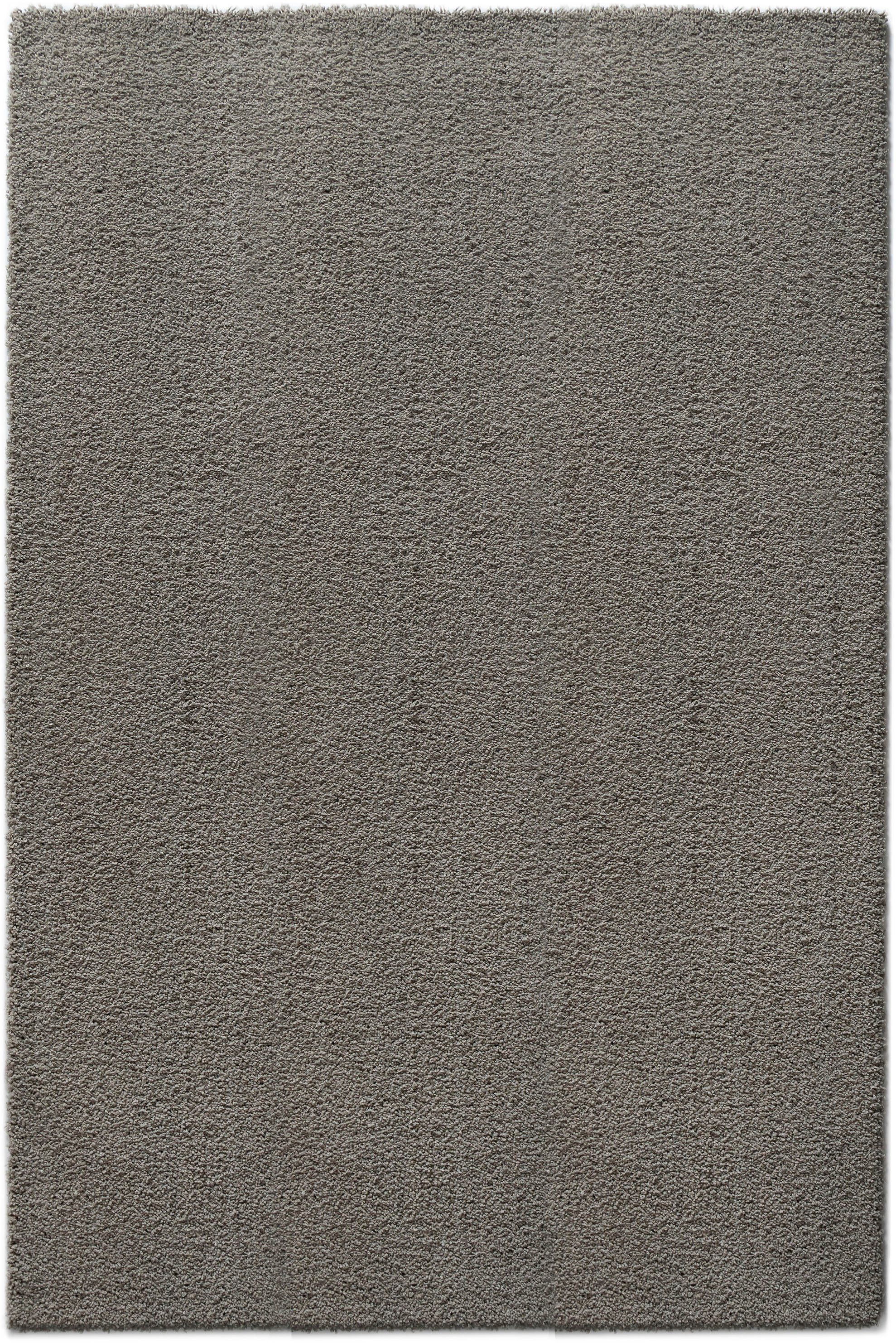Hochflor-Teppich Ilvi, rechteckig, besonders extra 31 weich silbergrau durch Mikrofaser, flauschig, andas, weich Höhe: mm, einfarbig