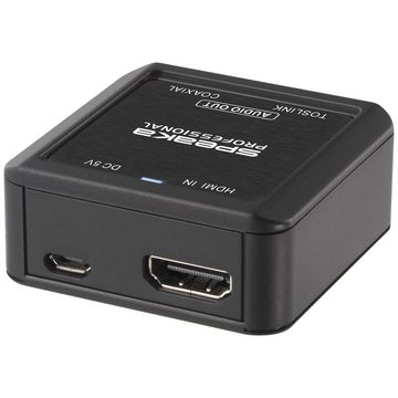 SpeaKa Professional SpeaKa Professional Audio Konverter [HDMI - Koaxial, Toslink] Audio-Adapter