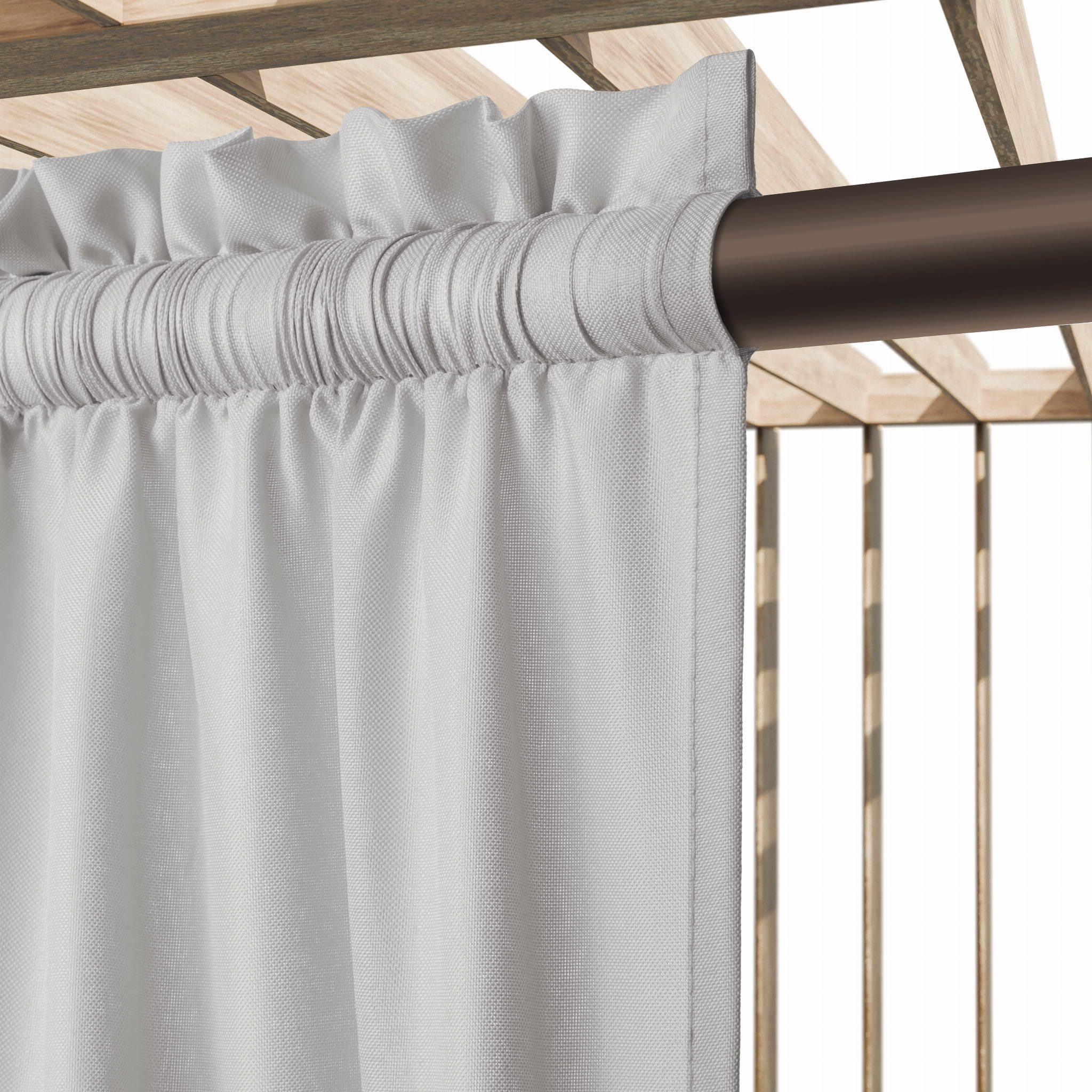 SIIN Outdoorgardine Wasserdichter Terrassenvorhang auf Band günstig online kaufen
