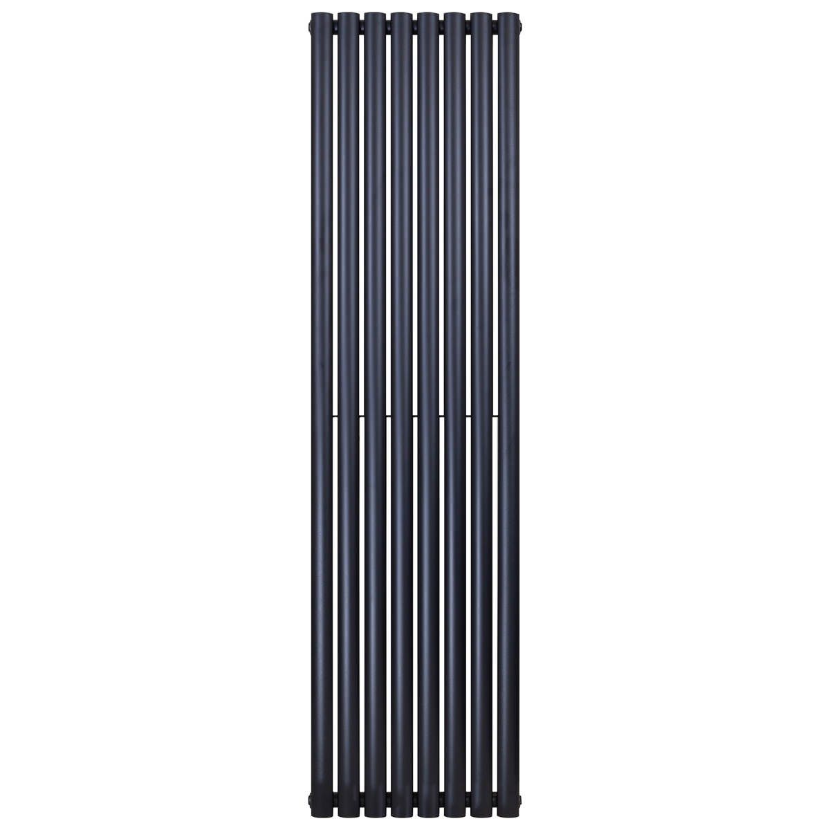 Belrad Радиаторы OB12-1800472, Paneel Радиаторы Vertikal Doppellagig Schwarz Matt 1800x472