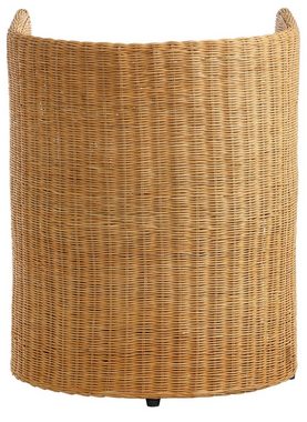 Home affaire Rattanstuhl Blaxton, inklusive Korb und Sitzkissen, aus Rattangeflecht, Breite 56 cm