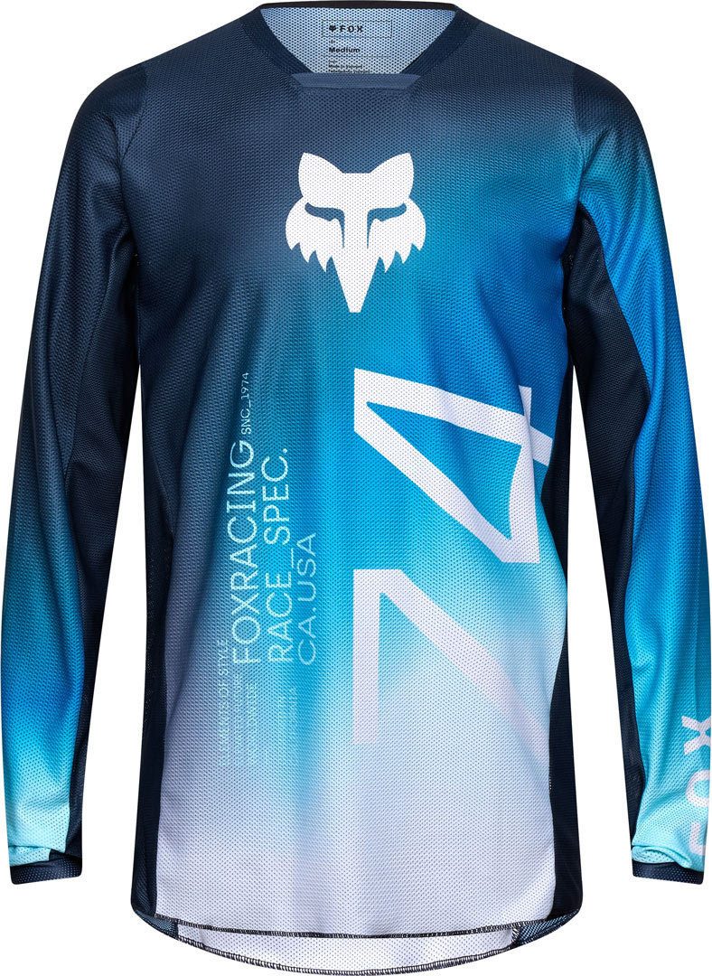 Fox Racing Motocross-Shirt 180 Air Haze Motocross Jersey Atmungsaktiv Belüftet belüftet