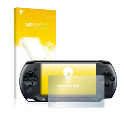 upscreen Schutzfolie für Sony PSP 1004, Displayschutzfolie, Folie matt entspiegelt Anti-Reflex