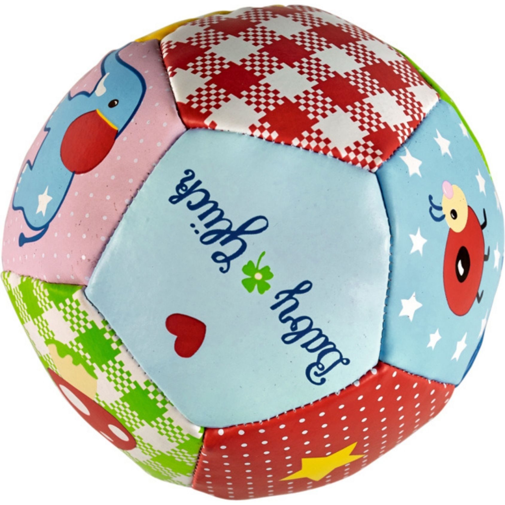 COPPENRATH DIE SPIEGELBURG Softball Spiegelburg BabyGlück Softball für Babys – Schaumstofffüllung, Ø 10 cm (Set, 1-St., 1), für Babys leicht zu Greifen