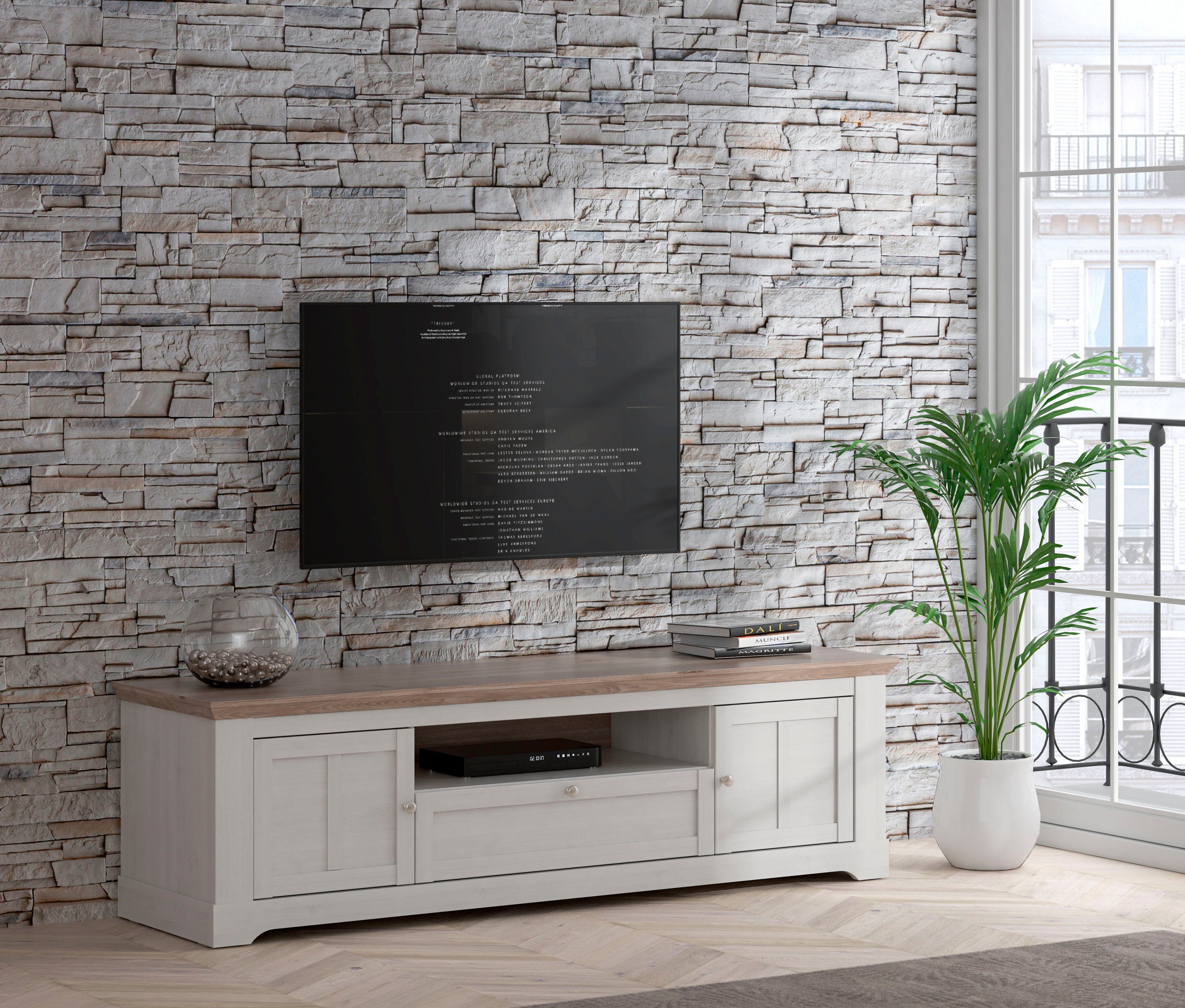 FORTE Lowboard "Iloppa" TV-Board, TV-Schrank, Breite ca. 204 cm günstig online kaufen