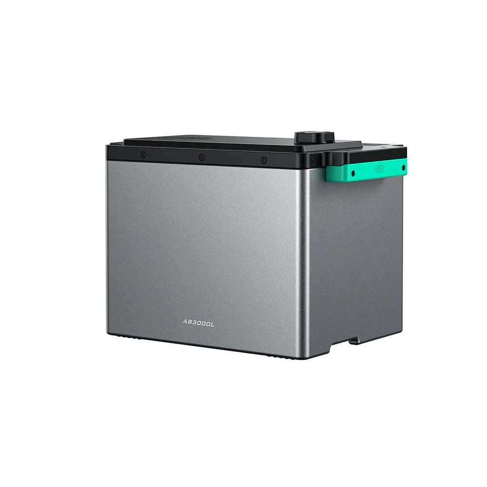 Zendure Zendure SolarFlow AB3000L Speicher für SolarFlow 2400 Pro/AC+ 0% MwSt. Stromspeicher SolarFlow AB3000X 60000 mAh (48 V), Aerosol-Feuerunterdrückungssystem