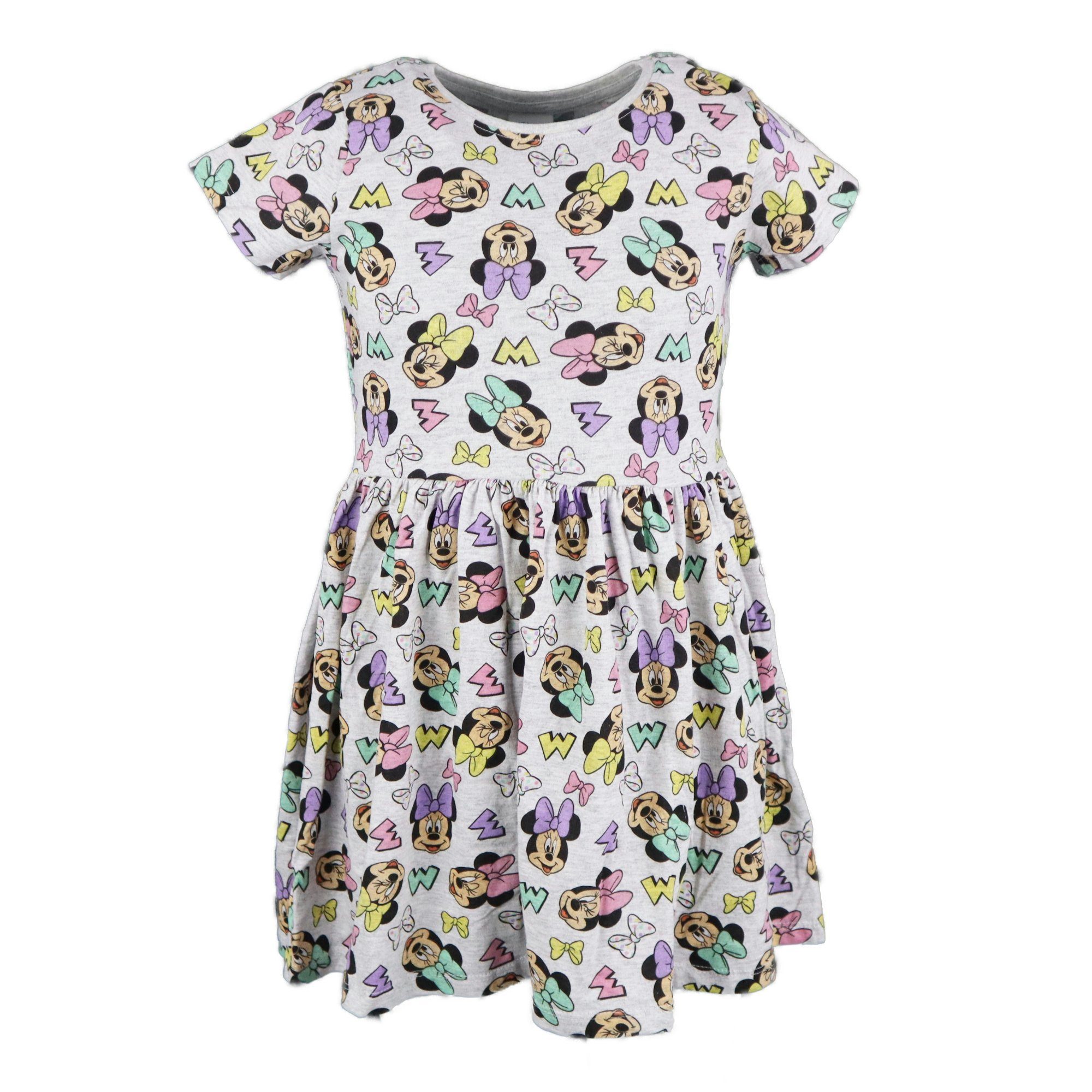 Neu!Disney Minnie Mouse Kleid Sommerkleid Festkleid zweilagig Baumwolle 62 68 74 