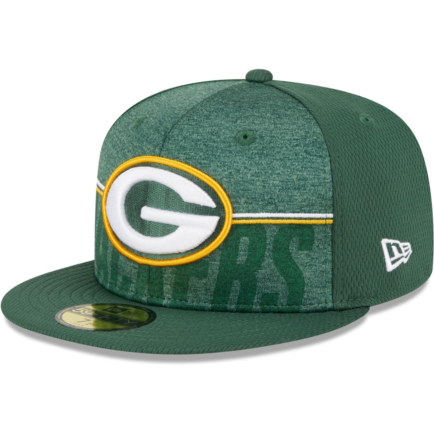 New Era Fitted Cap 59Fifty NFL TRAINING Green Bay Packers