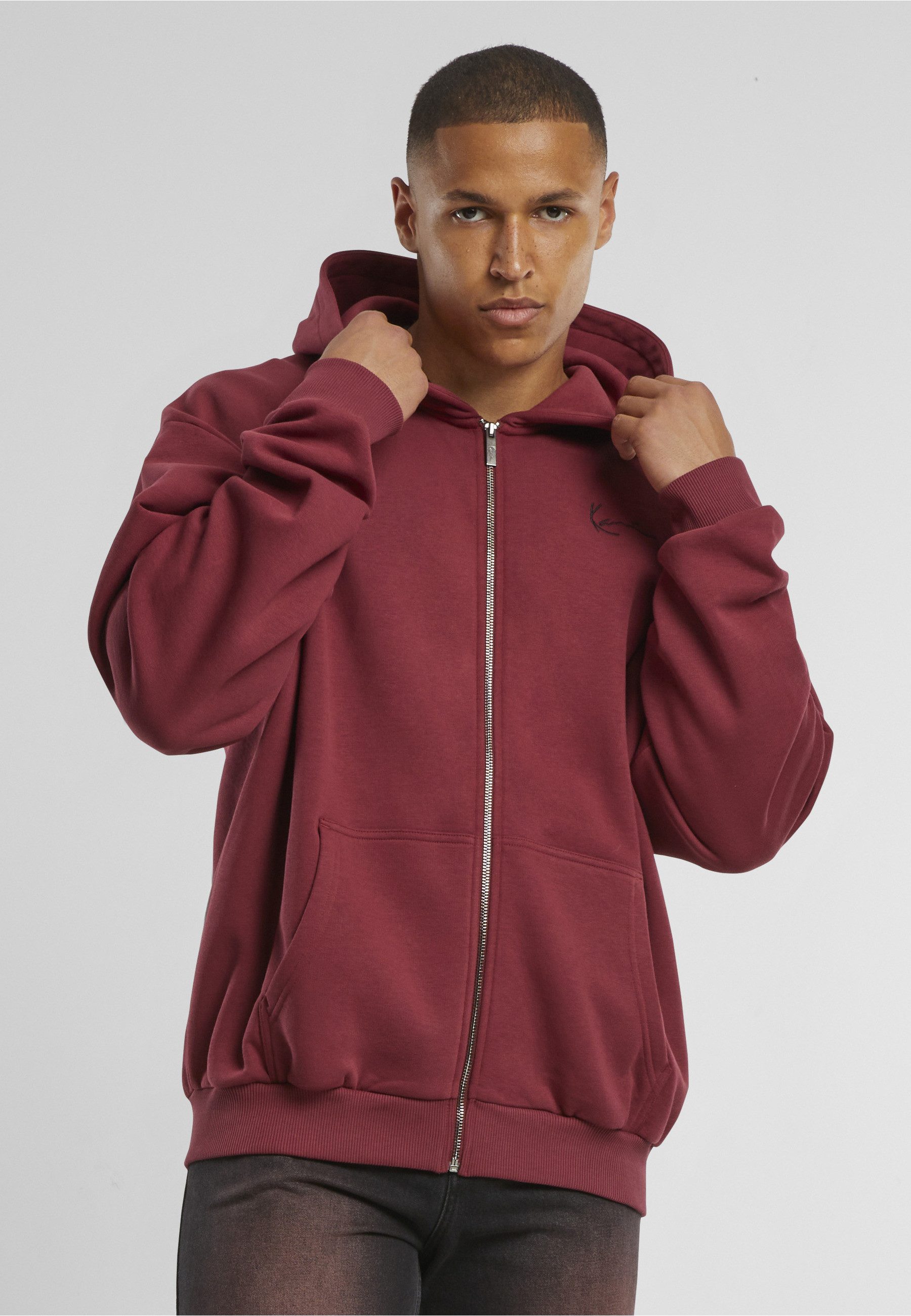Karl Kani Kapuzenpullover Karl Kani KK Small Signature Essential Os Ziphoodie (1-tlg)