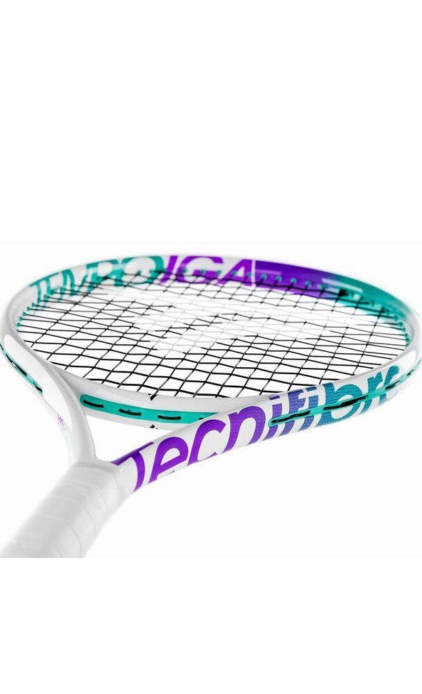 Tecnifibre Tennisschläger Tempo Iga 23in/200g (6-9 Jahre) 2025 weiss/violett - besaitet