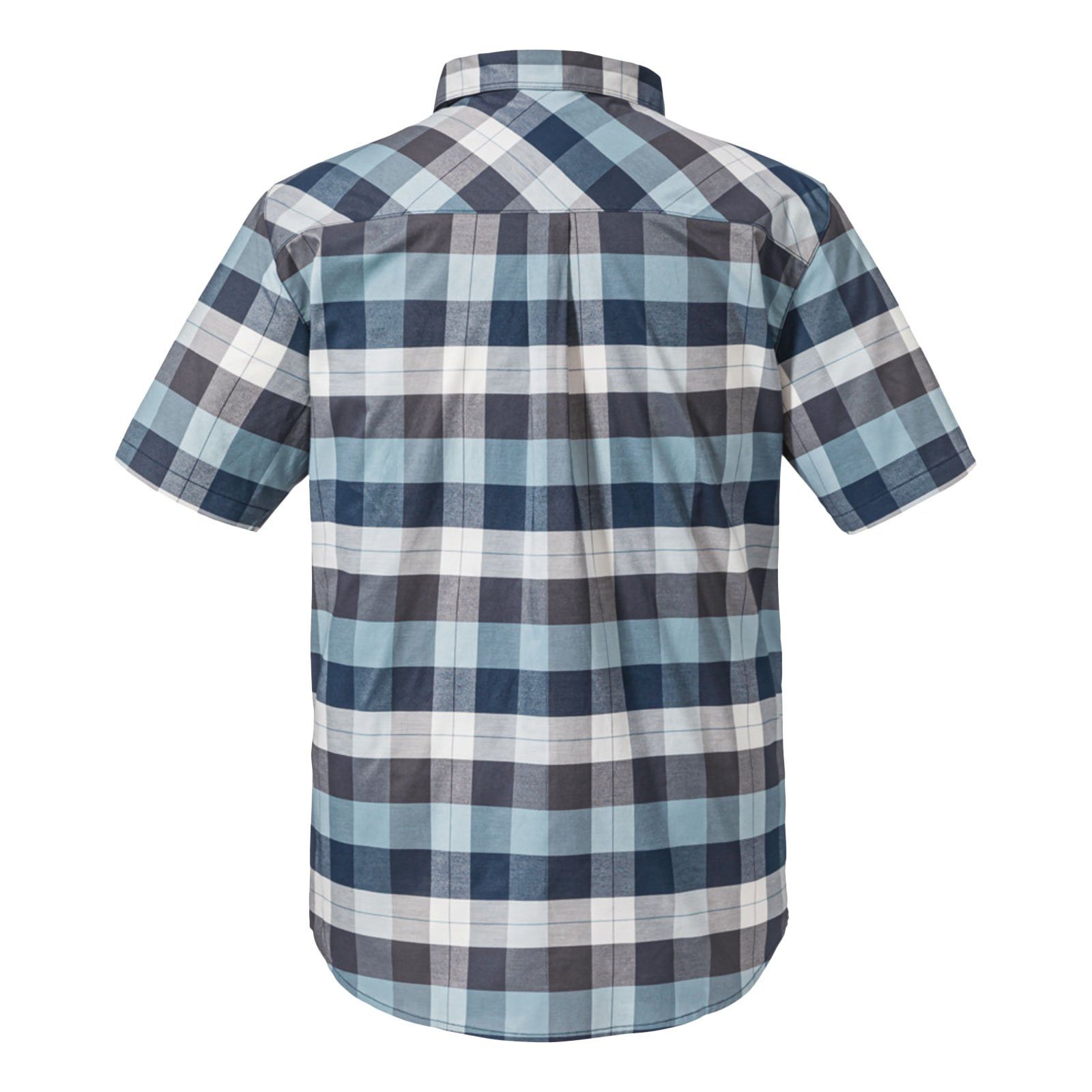 Schöffel Outdoorhemd Shirt Moraans SH M mit gesticktem Markenlogo auf Brust und Oberarm