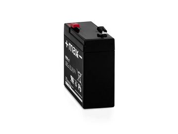 +maxx- 6V 4Ah passend für Notstrom USV Anlagen AGM Batterie Bleiakkus, universell einsetzbar