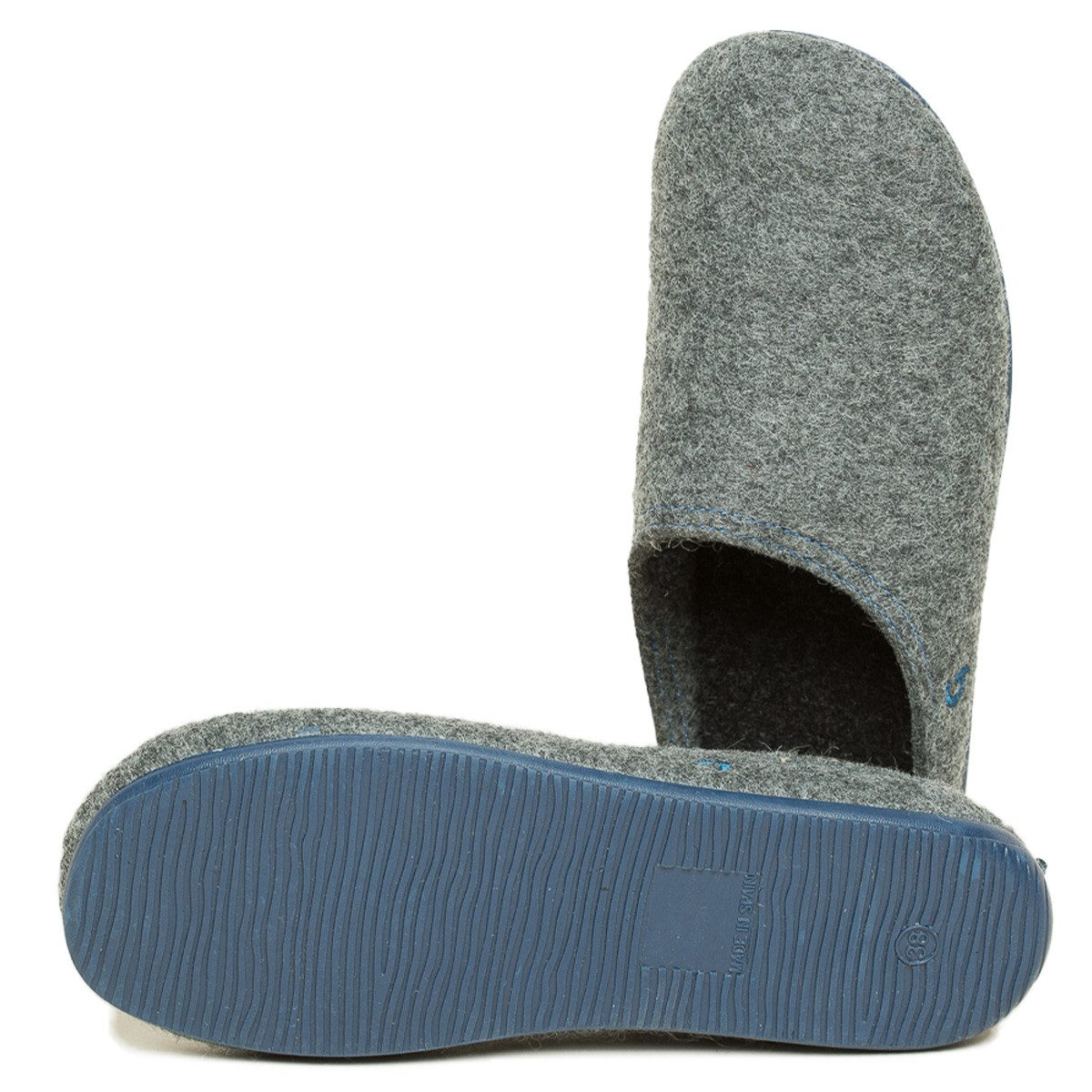 Gottstein Wool Slide-In Pantoffel (1-tlg) Pantoffeln - Hausschuh mit anatomischer Passform, Rutschfeste Sohle