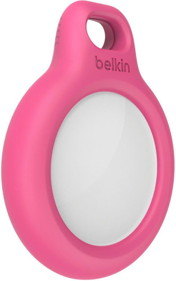 Belkin Schlüsselanhänger Secure Schlüsselanhänger Holder pink (1-tlg) AirTag Apple für