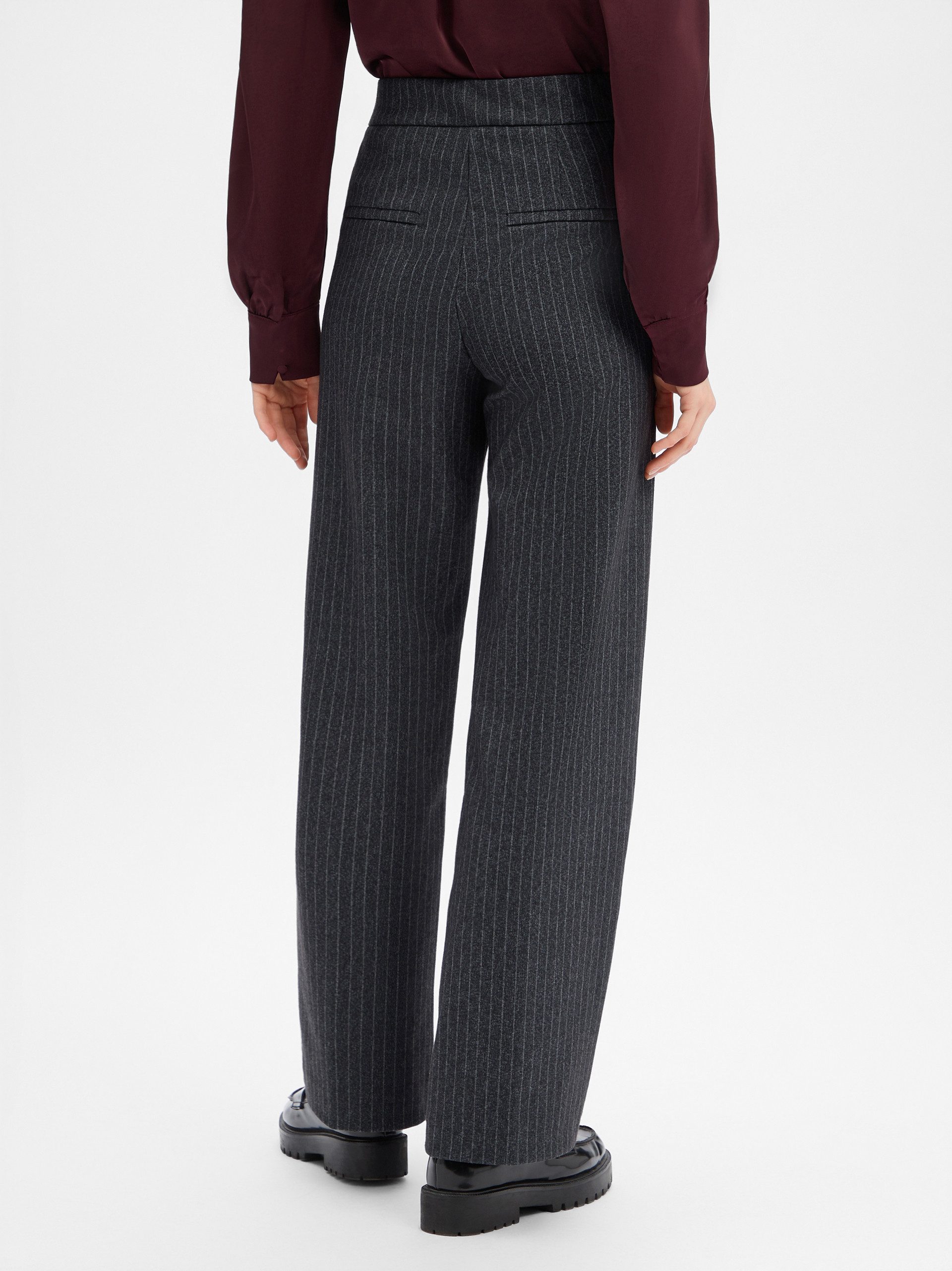MAC Bundfaltenhose Chiara Smart