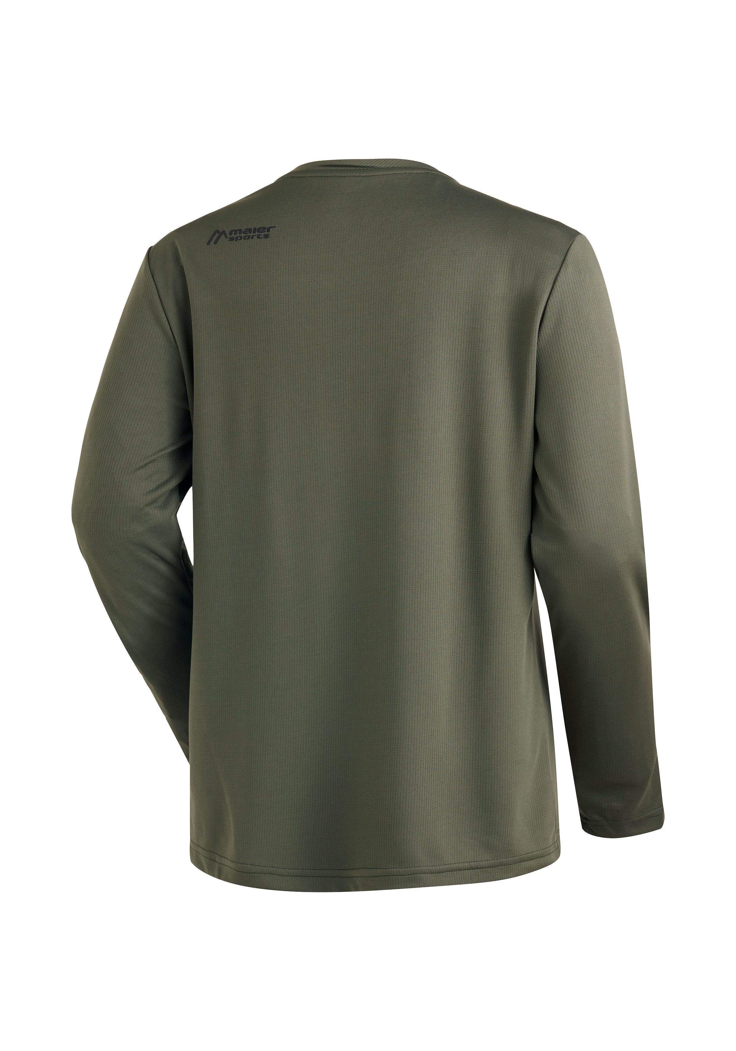 Maier Sports Langarmshirt MS FAV Long Tee W atmungsaktives Damen Shirt langarm, Regular Fit