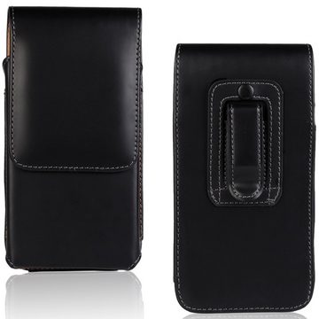 K-S-Trade Handyhülle für Sony Xperia XZ3, Gürteltasche - Schutz-Hülle Handy-Hülle mit Magnetverschluss -