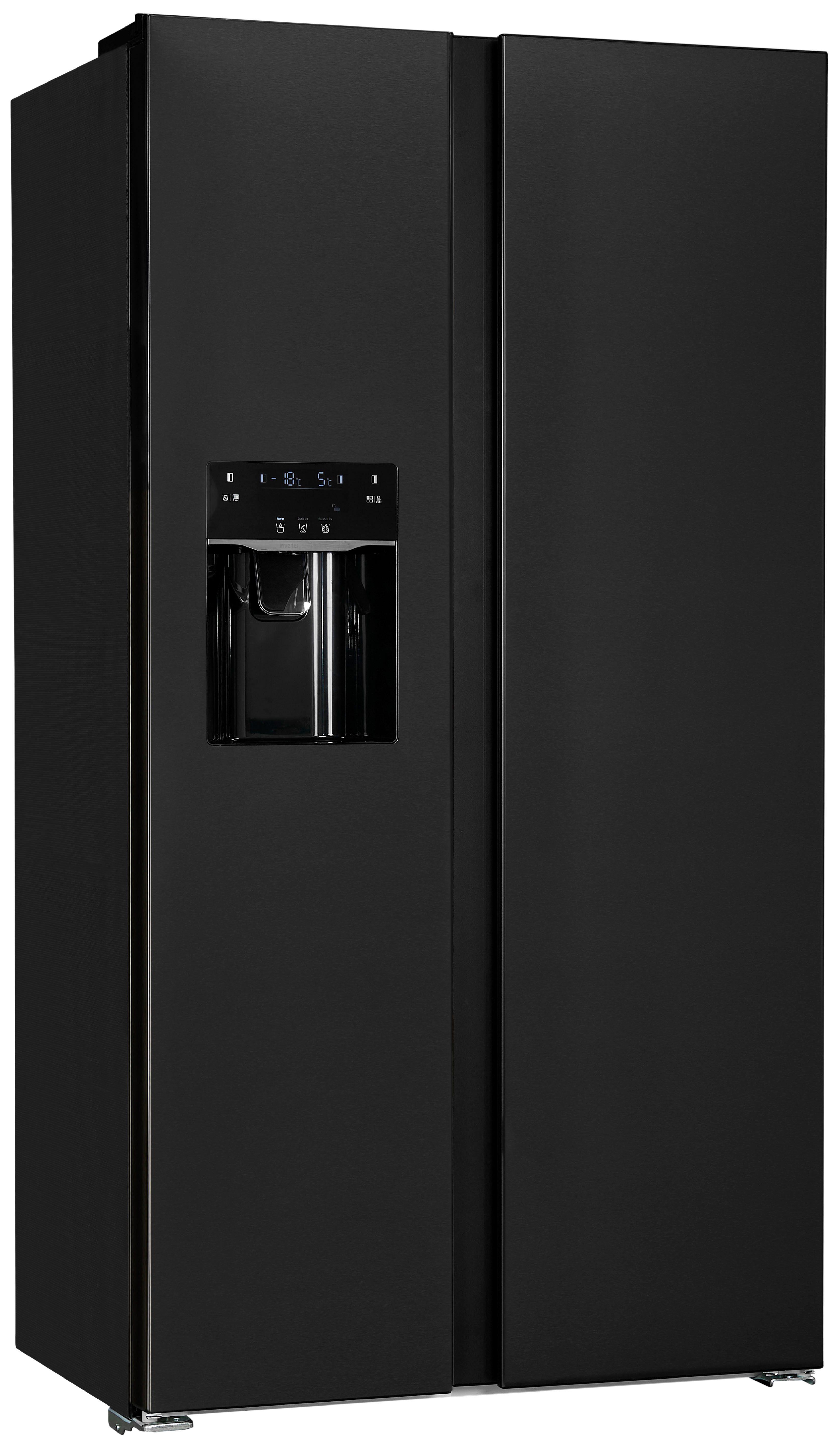 exquisit Side-by-Side SBS520-CF-040E inoxlook-az SBS520-CF-040E inoxlook-az, 177 cm hoch, 90 cm breit