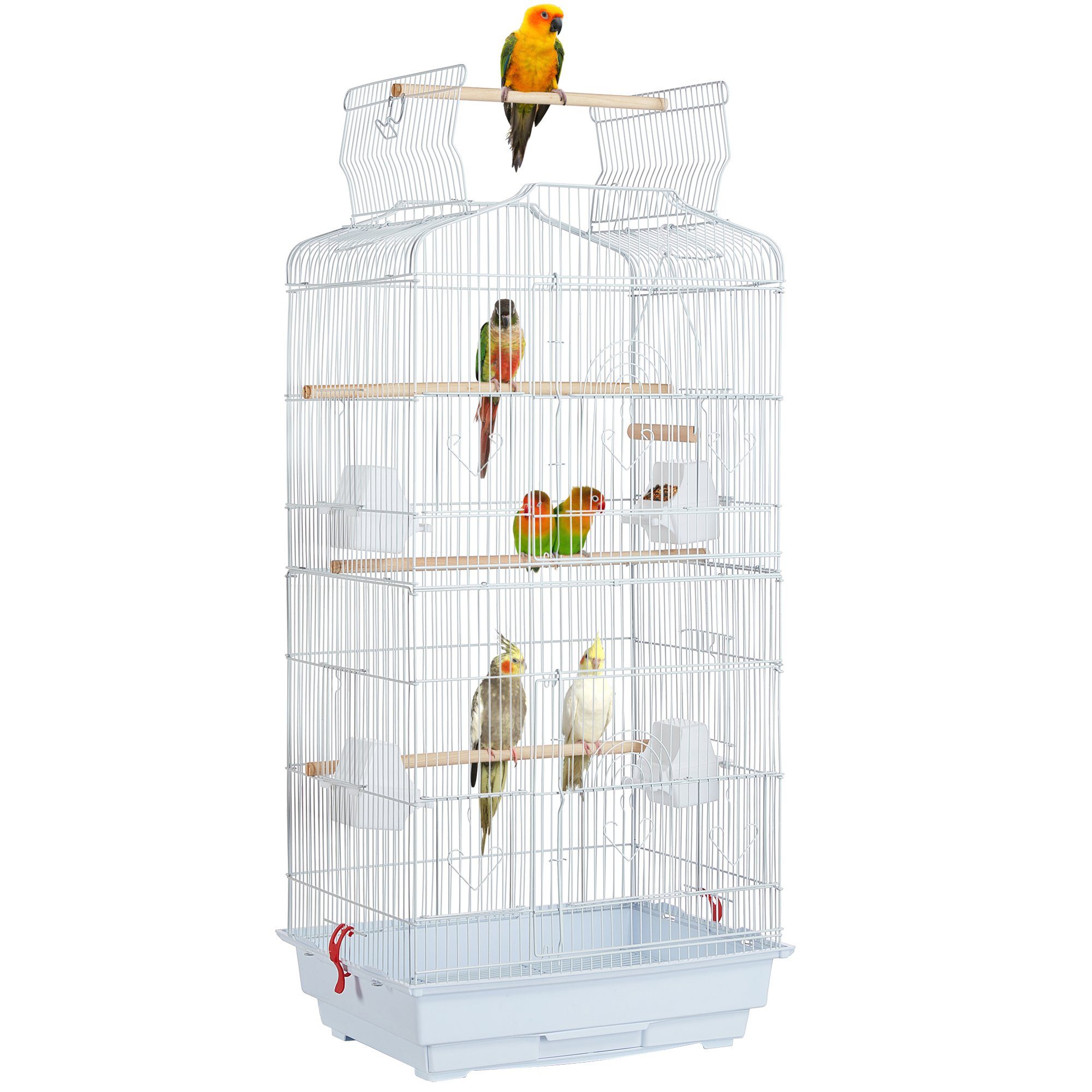 Yaheetech Vogelkäfig Vogelvoliere, Vogelhaus für Papagei günstig online kaufen