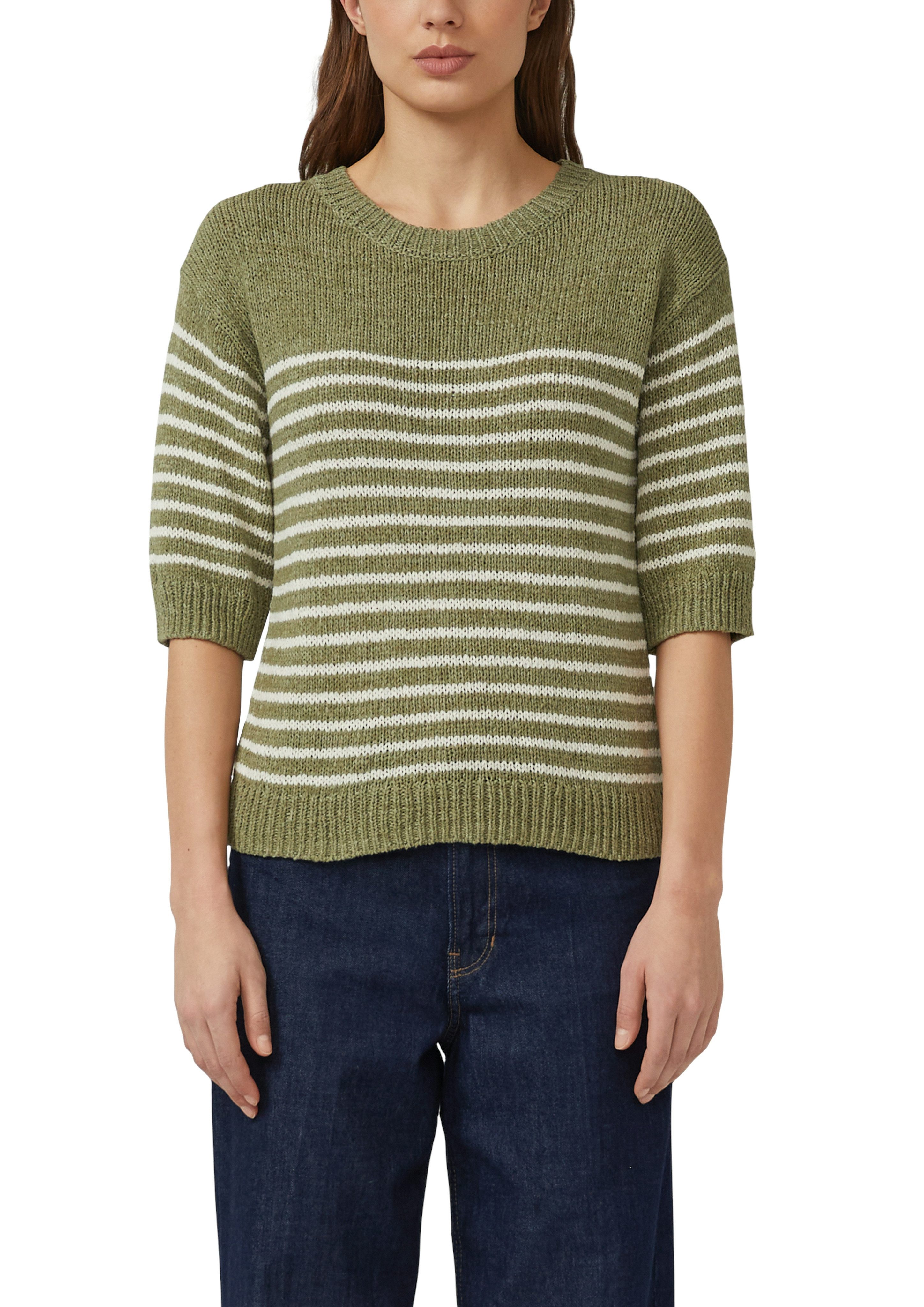 s.Oliver 3/4 Arm-Pullover mit Streifen