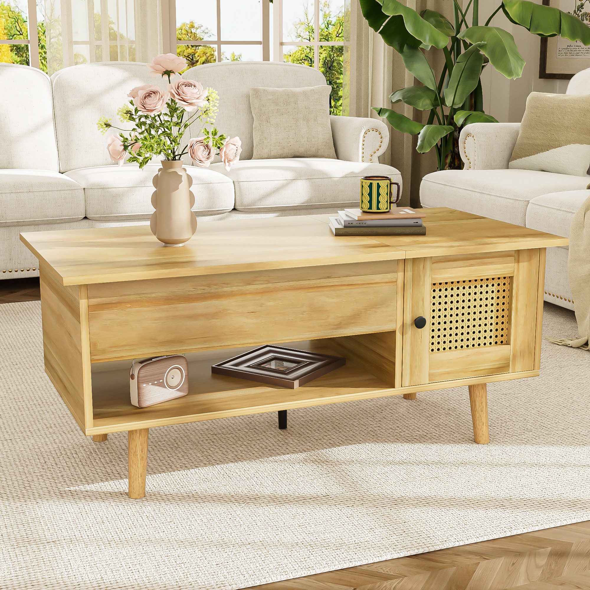 HAUSS SPOLE Couchtisch mit anhebbarer Tischplatte günstig online kaufen