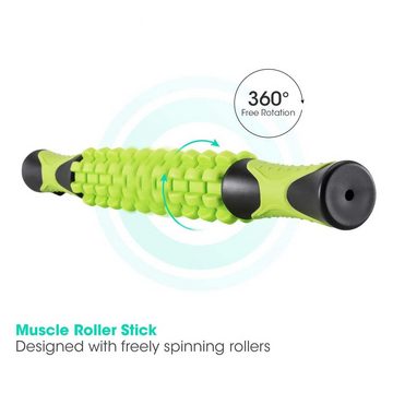 HYTIREBY Massageroller Muscle Roller Massage Stick für die Entlastung Muskelkater-45cm, Massageroller, Verletzungenvorbeugung und Cellulitebeseitigung