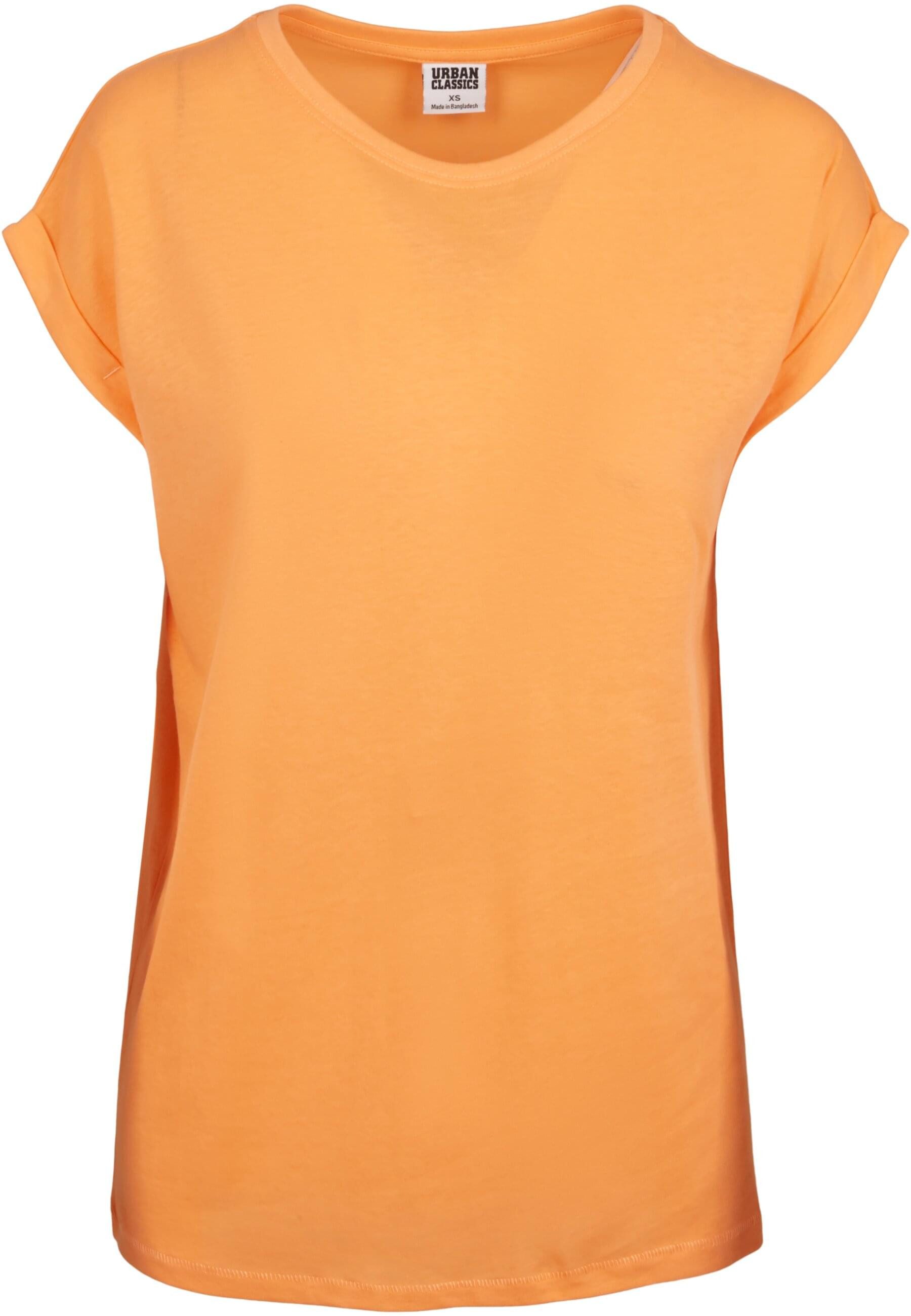 URBAN CLASSICS Kurzarmshirt Urban Classics Damen Ladies Extended Shoulder Tee (1-tlg)