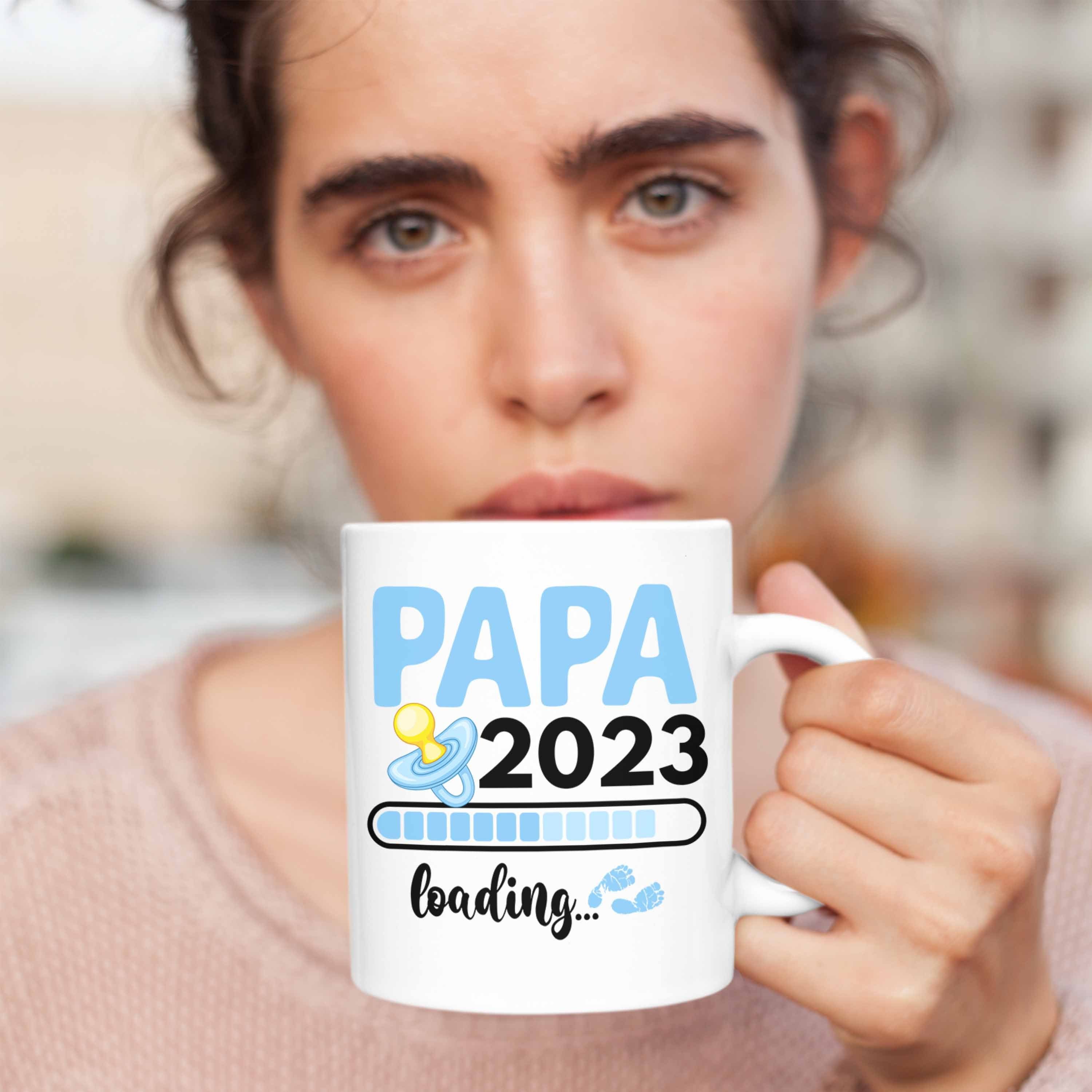 Trendation Tasse - Loading Weiss 2023 Trendation Schwanger Tasse Papa