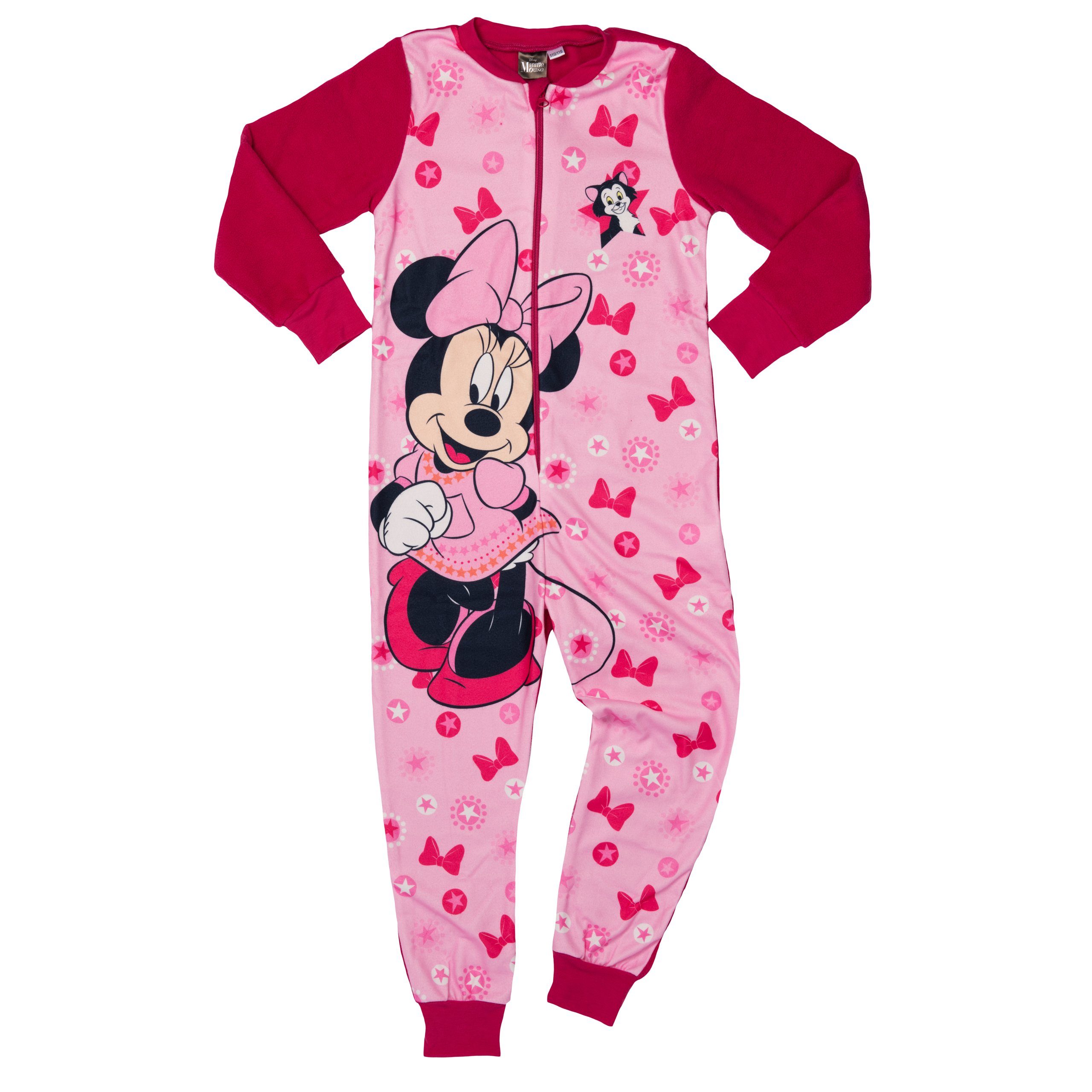 United Labels® Jumpsuit Disney Minnie Mouse Jumpsuit für Mädchen Rosa