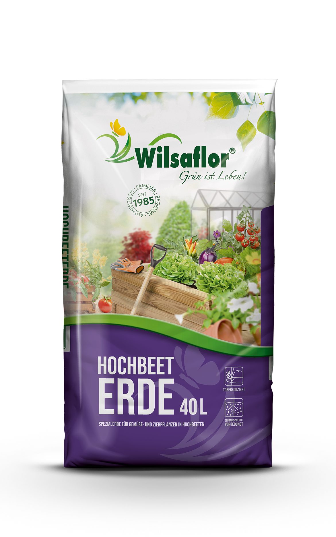 Blumenerde Wilsaflor® Hochbeeterde