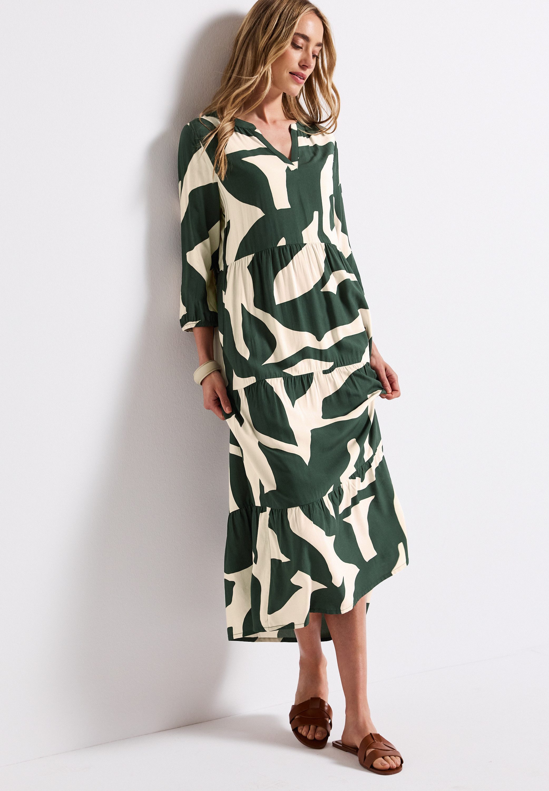 STREET ONE Maxikleid soft und trageangenehm