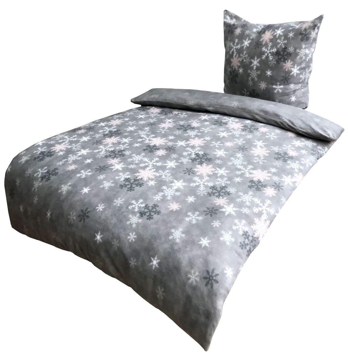 Leonado Vicenti Bettwäsche 4 tlg Winter Thermo fleece Bettwäsche kuschelig günstig online kaufen