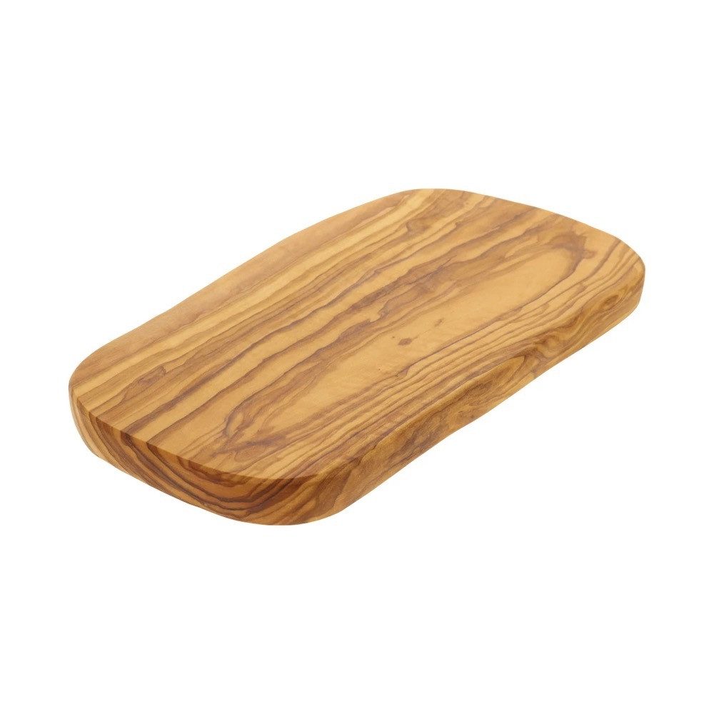 Hofmeister Schneidebrett Olivenholz Küchenbrett Holzbrett, Schneidebrett 30 x 15 x 1,5 cm