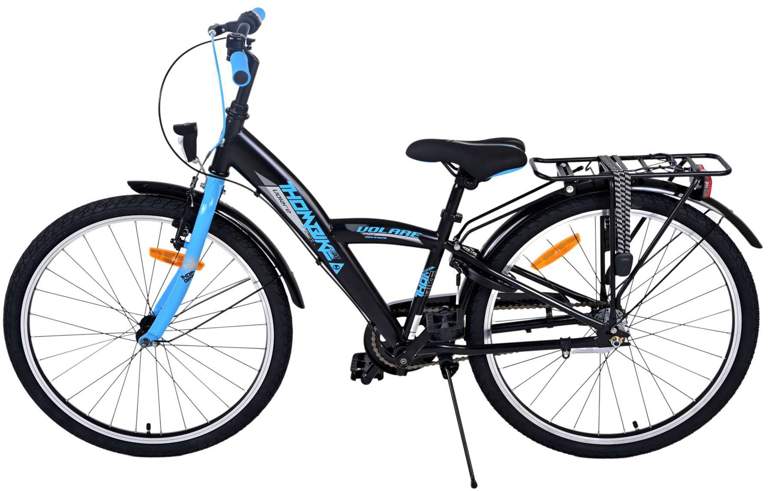 TPFSports Kinderfahrrad Volare Thombike 24 Zoll Rücktritt + Handbremse, 3 Gang, (Jungsfahrrad - Jungen Kinderrad - 3 Gänge - Sicherheitsgriffe), Kinderfahrrad 24 Zoll - Jugend Fahrrad - Kinder Jugend Fahrrad