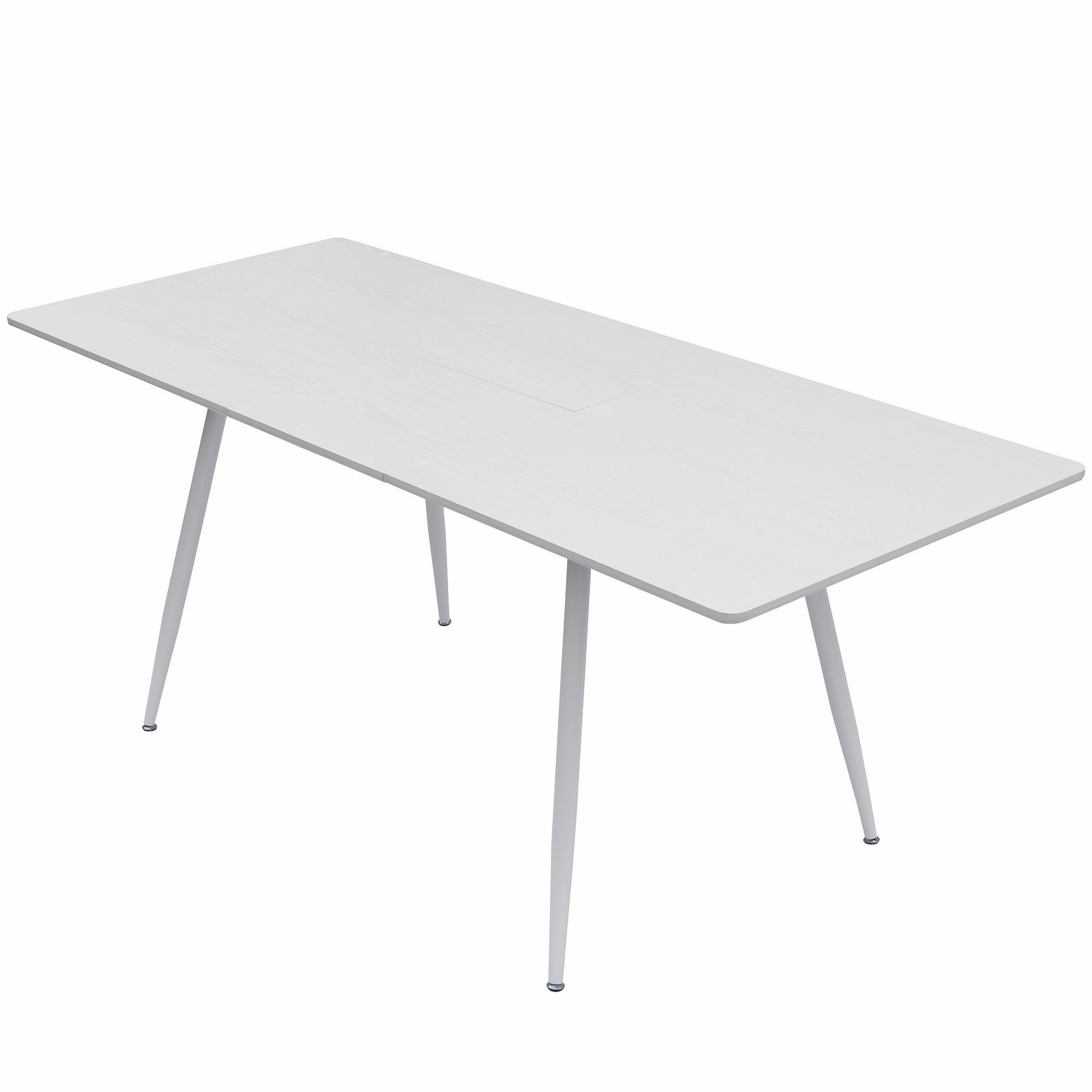 TRISENS Esstisch Mateo, Esstisch ausziehbar 140-180x80cm 6-10 Personen Küchentisch Holz Optik