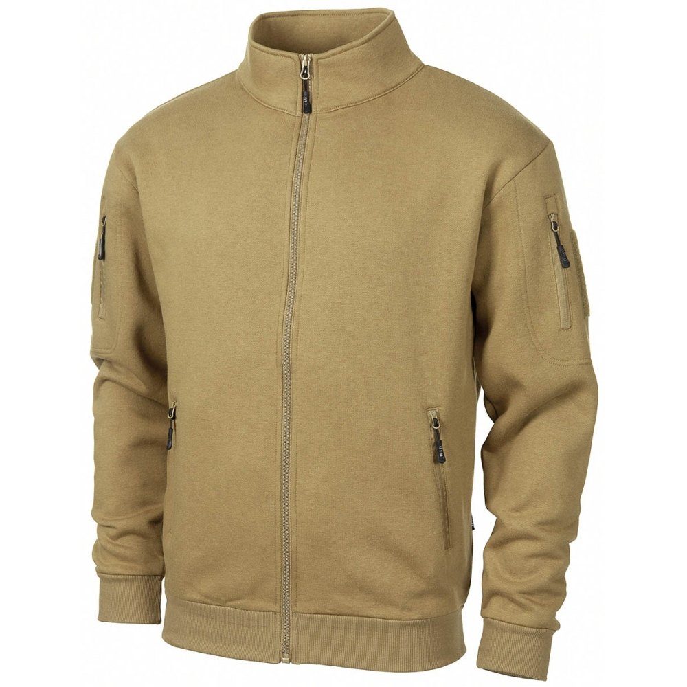 MFH Sweatjacke Sweatjacke, Tactical, coyote tan günstig online kaufen