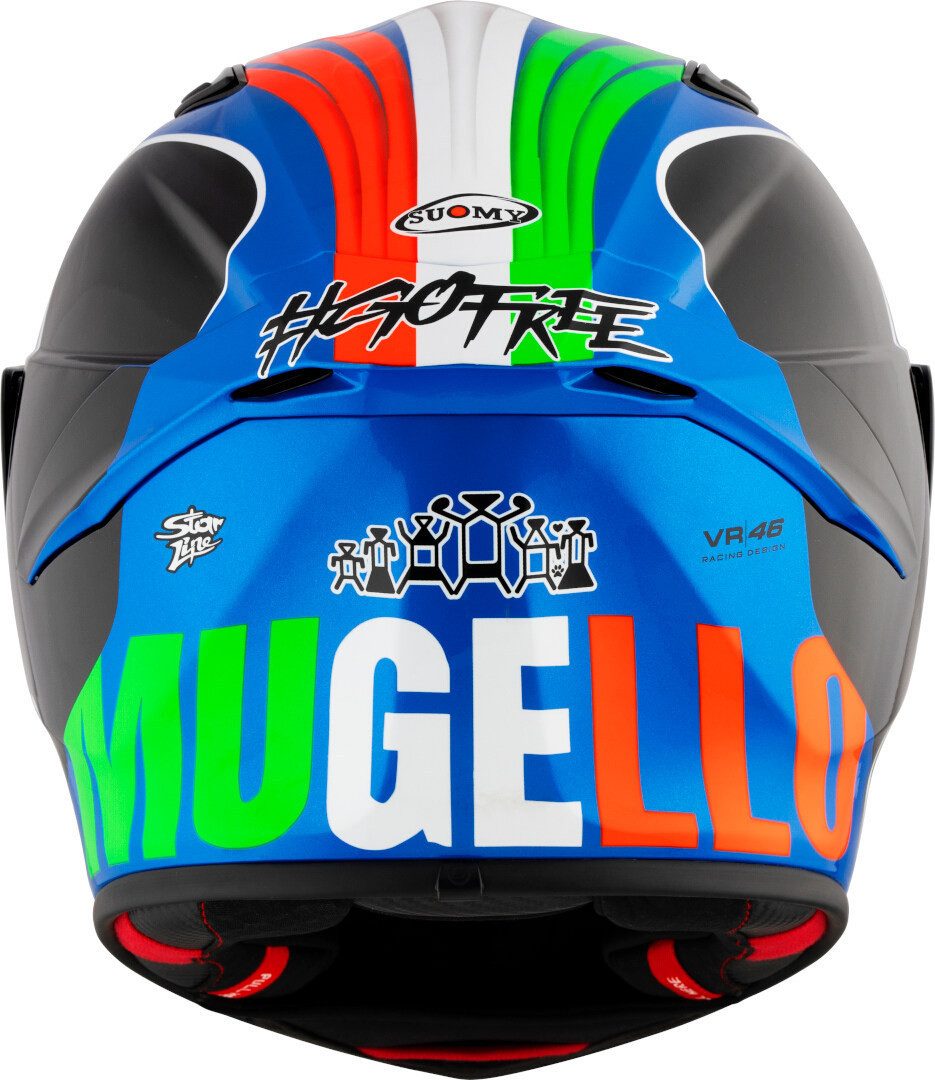 Suomy Motorradhelm Track-1 Pecco Mugello 2022 E06 Helm