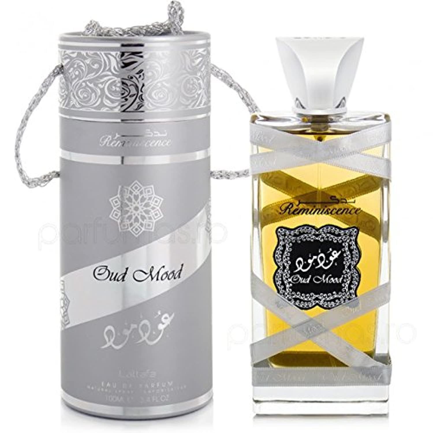 Lattafa Eau de Parfum Oud Mood, Glasflakon, Parfüm EDP, Unisex Duft