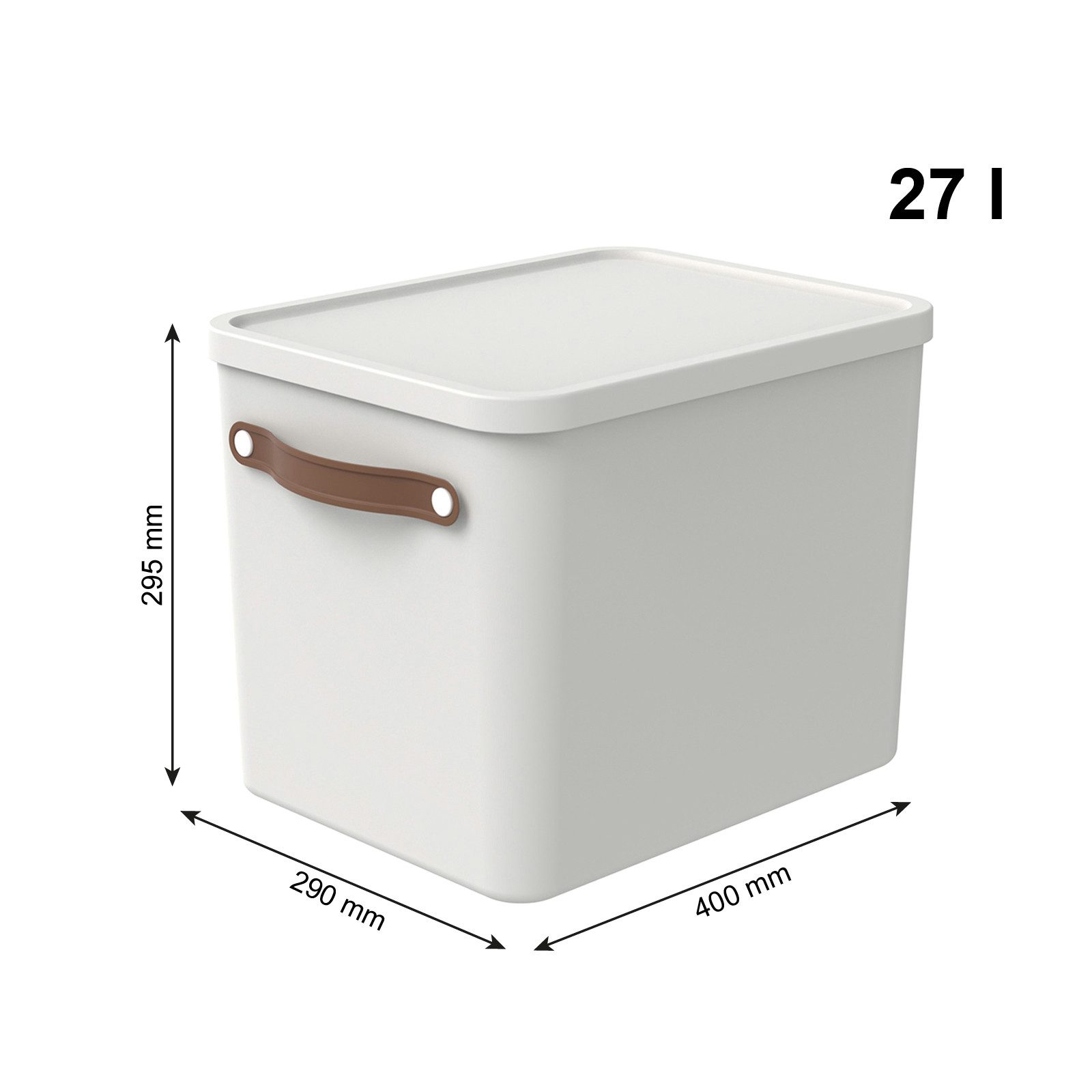ROTHO Aufbewahrungsbox (Aufbewahrungsset, 2er-Set)