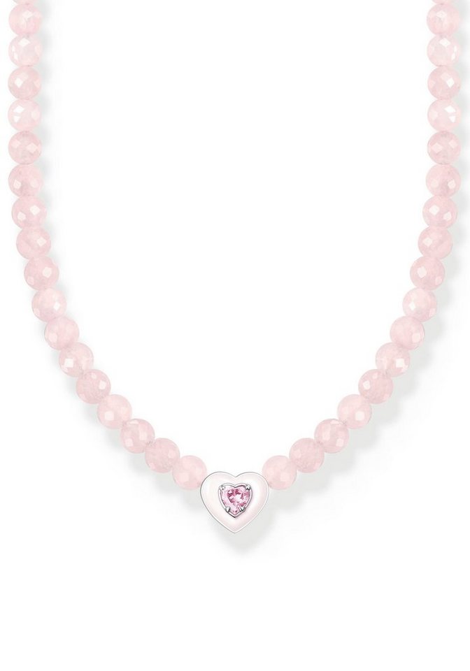 THOMAS SABO Choker Choker Herz mit pinke... THOMAS SABO Choker Choker Herz mit pinke...