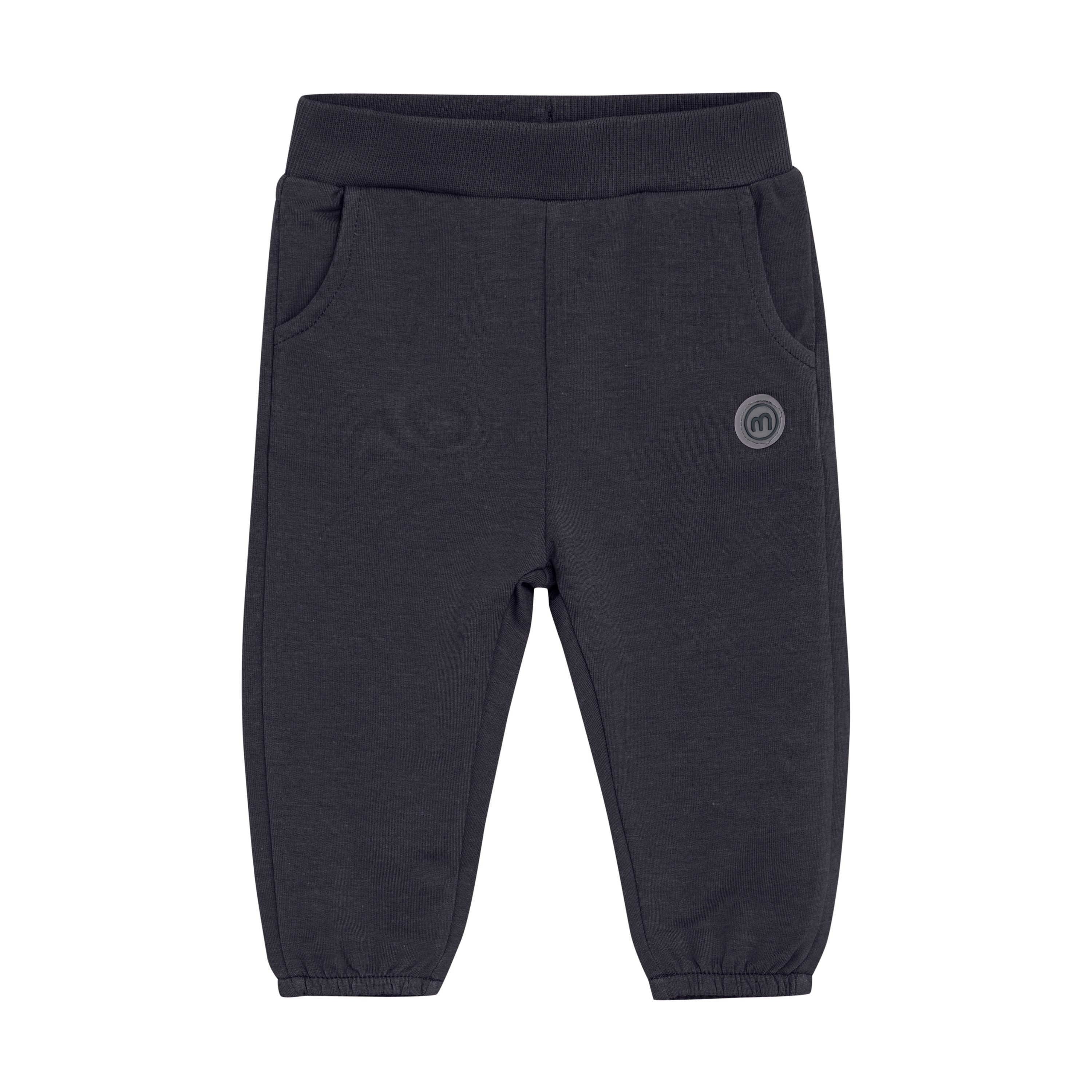 Sweathose Minymo Babyhose mit elastischem Bund und Taschen aus Viskosemix