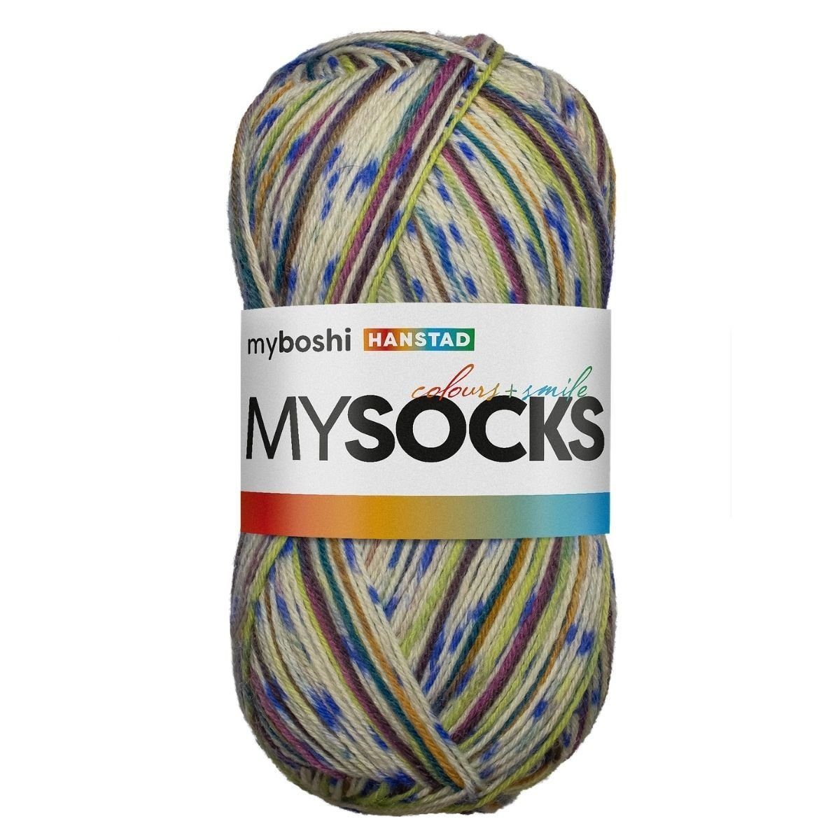 myboshi Sockenwolle myboshi mysocks, 75% Schurwolle, 25% Polyamid Häkelwolle