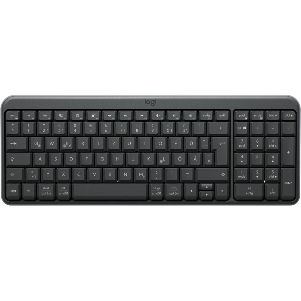 Logitech K250 - Bluetooth Tastatur - grafit Tastatur