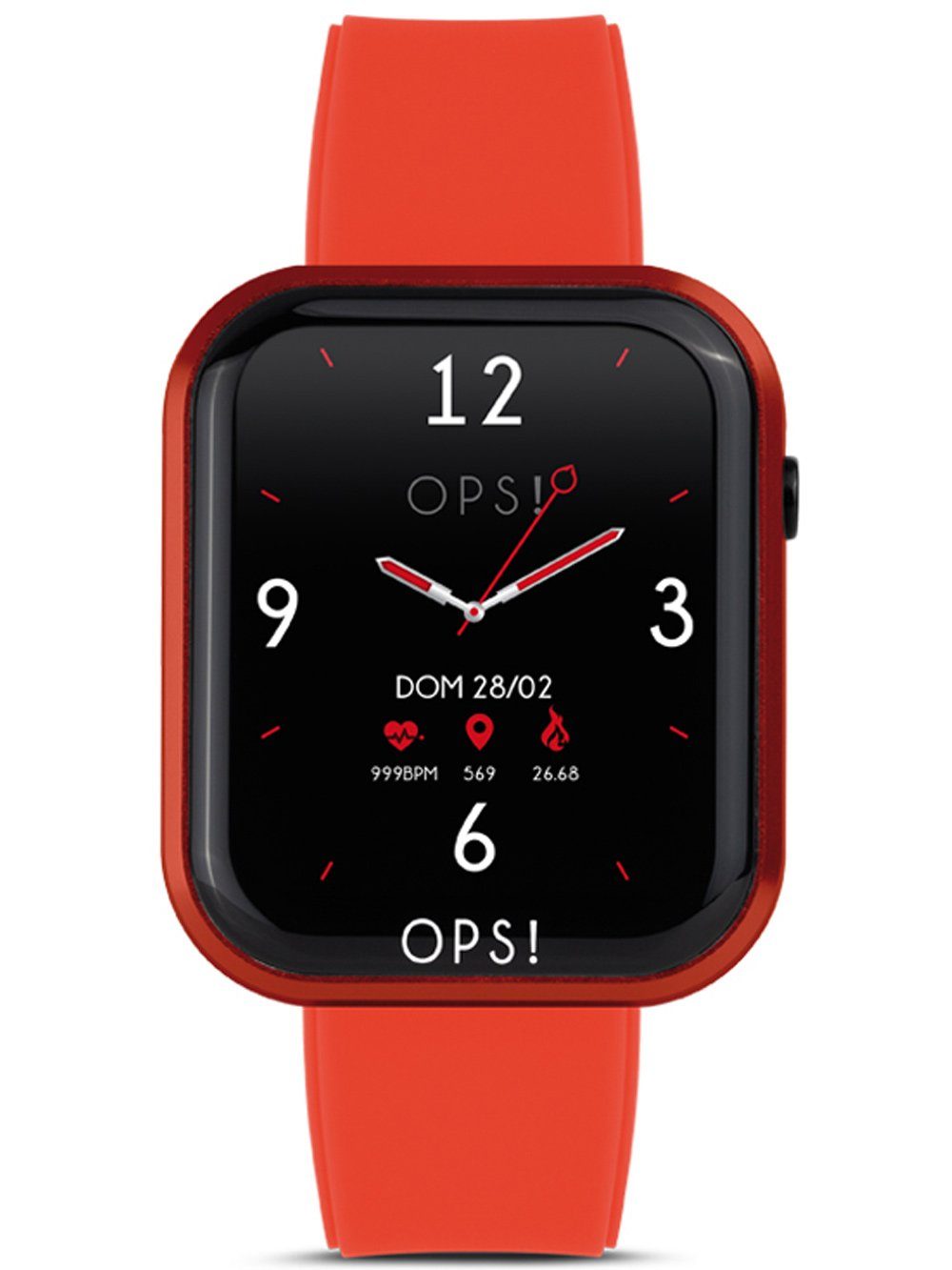 OPS! OBJECTS Quarzuhr OPS!SMART OPSSW-14 Call Smartwatch Unisex Uhr 38mm