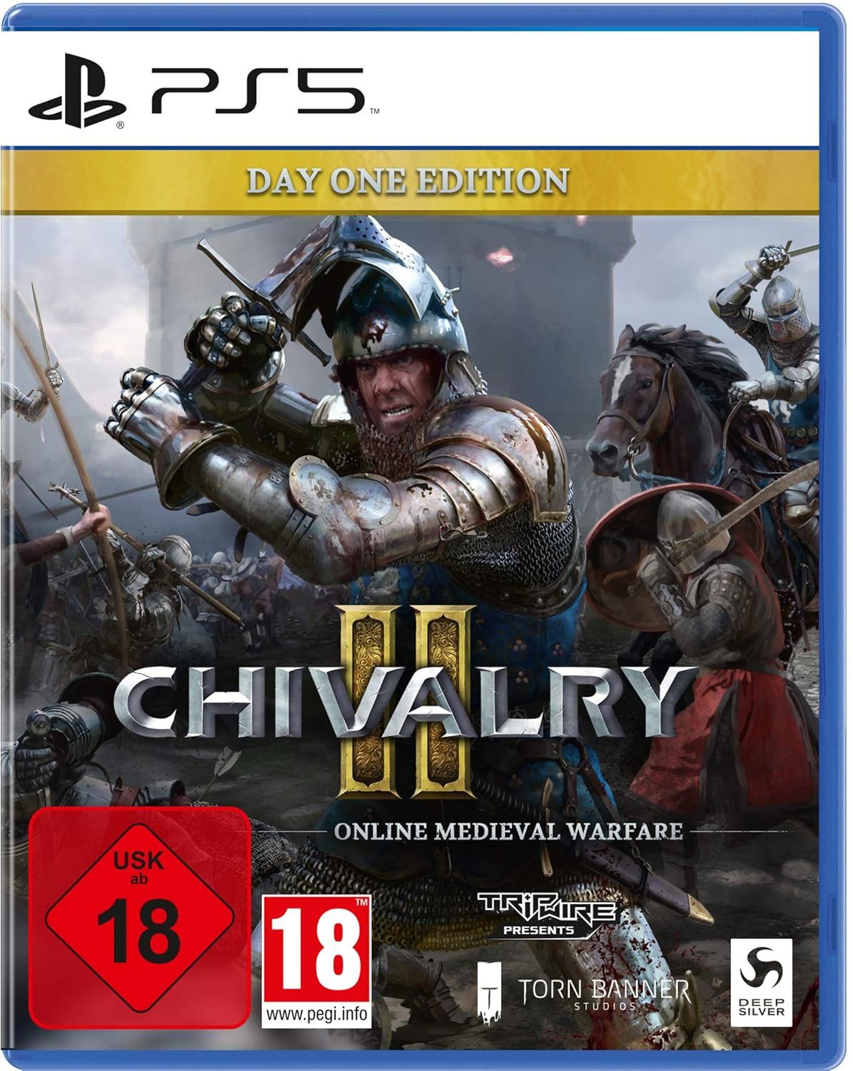 Chivalry 2 Day One Edition EU Version Playstation 5, Nur Online Spielbar